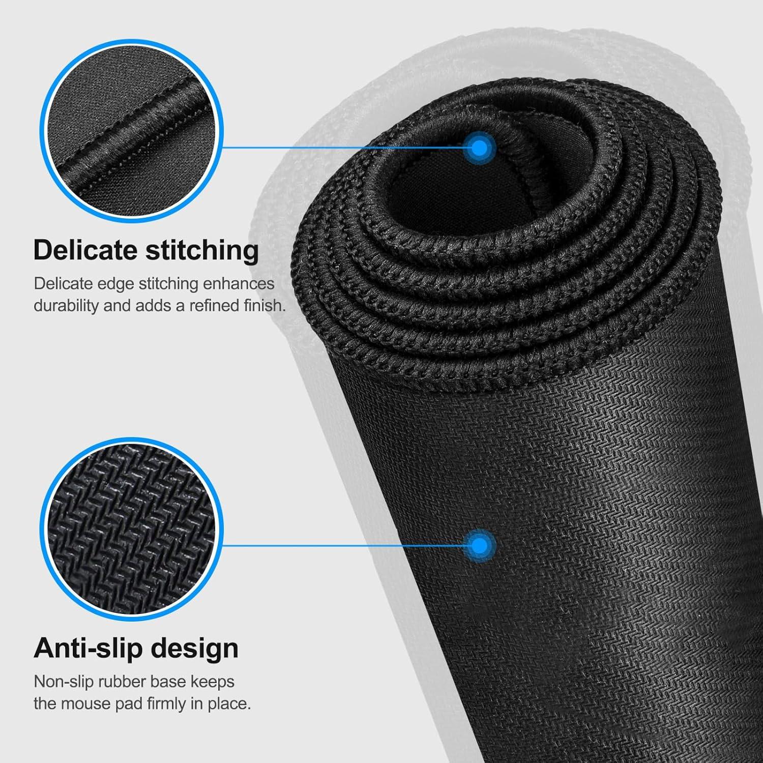 Alfombrilla de Ratón Extra Grande Esquina Secreta 70x30 cm Atajos