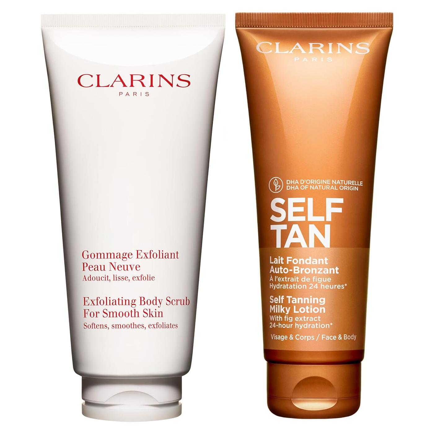 Loción Autobronceadora Clarins 119 g - Bronceado Natural y Hidratante