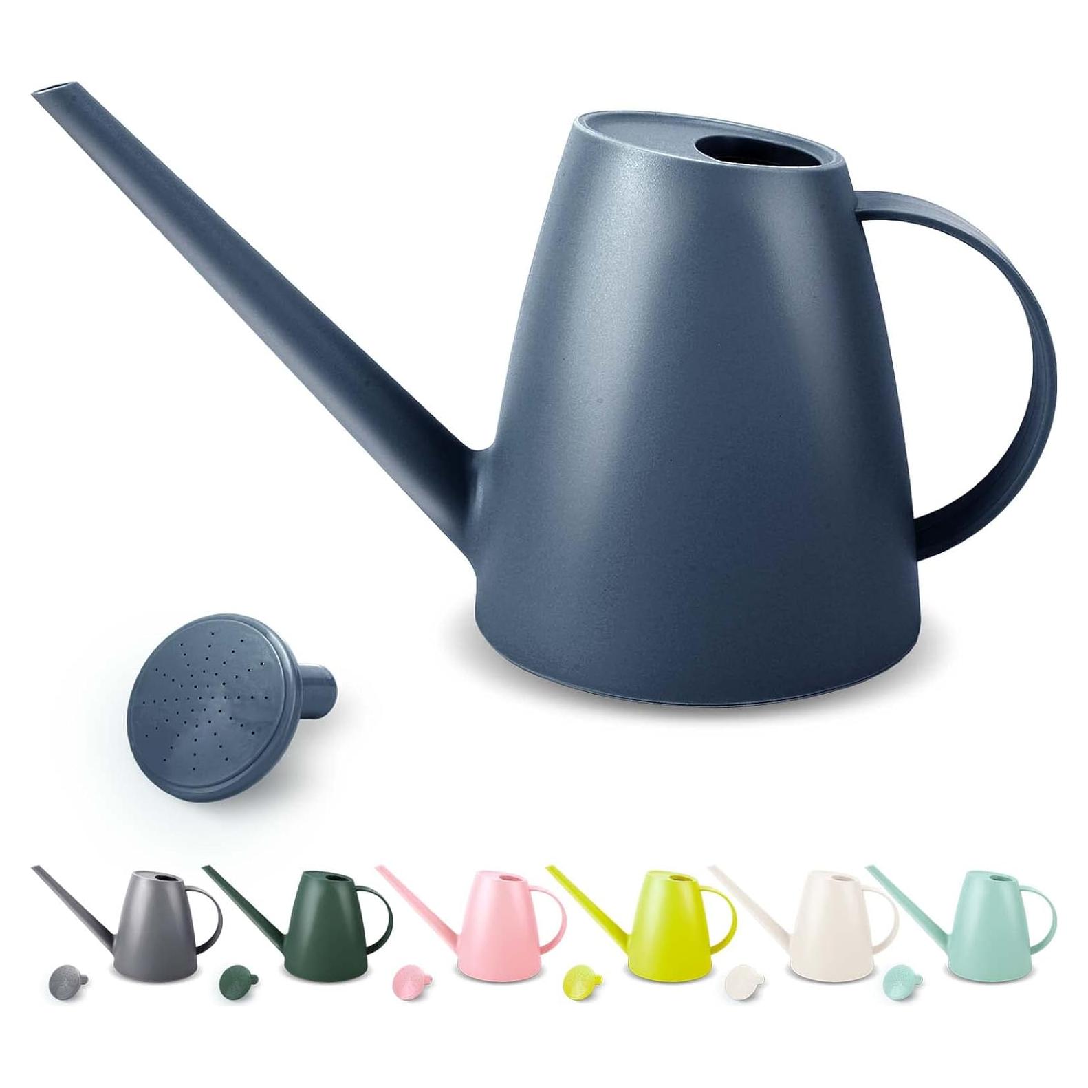 Regadera Qilebi 1.8L Azul con Pico Largo y Ducha Removible