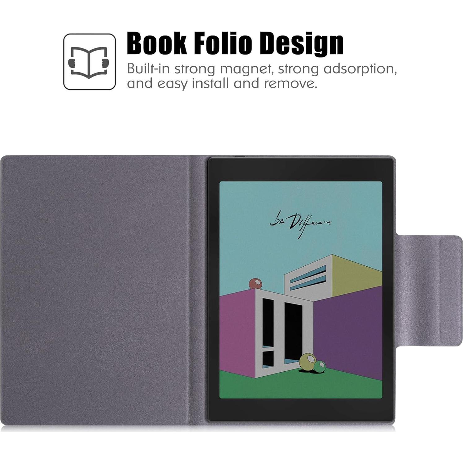 Funda Magnética BOZHUORUI para Tableta Boox Tab Mini C 7.8"