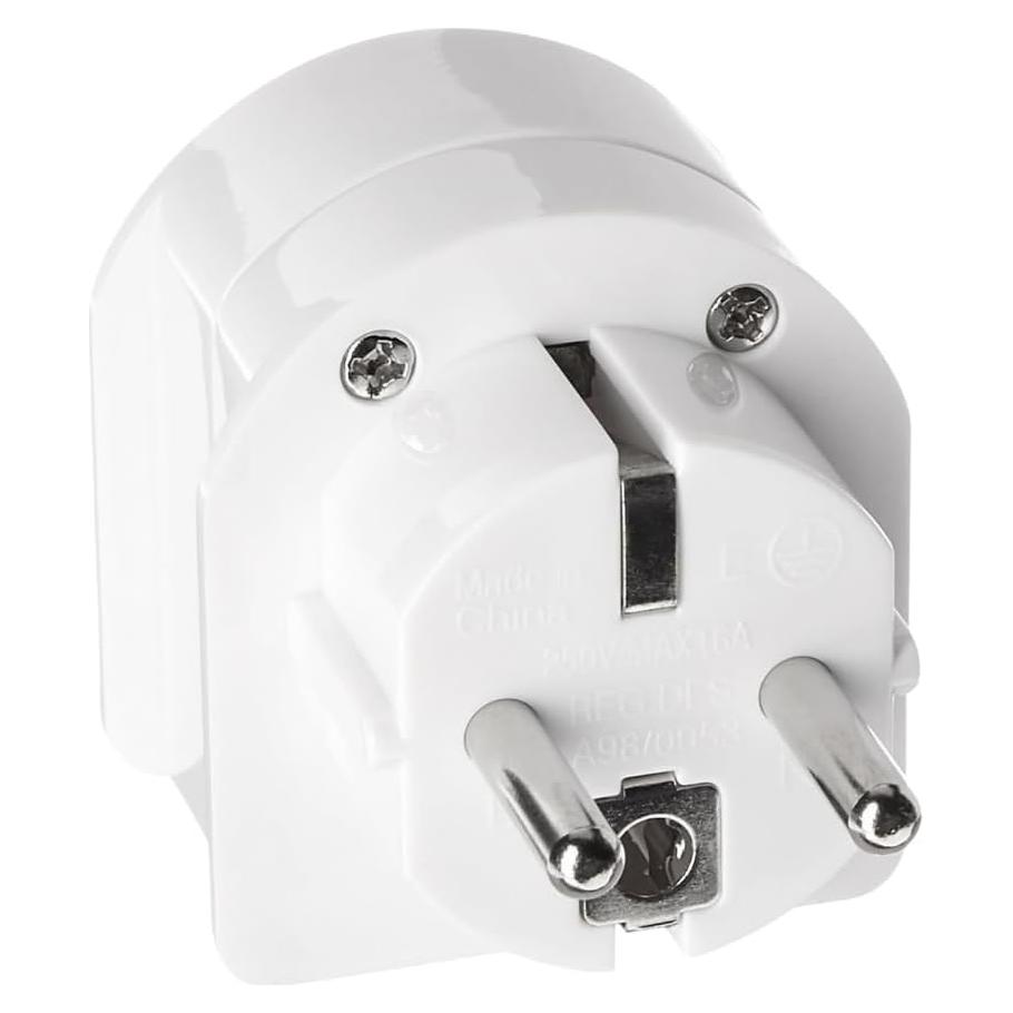 Adaptador de Enchufe Schuko Sudáfrica a Europa Ceptics SA-EU 250V 13A