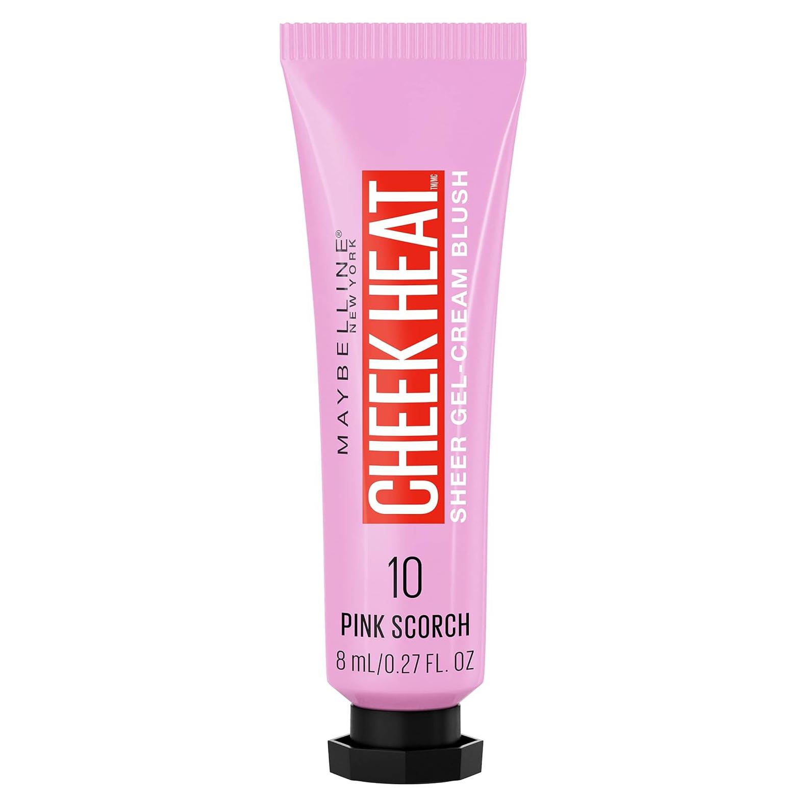 Rubor Gel-Crema Maybelline Cheek Heat Rosa Abrasador 8 ml