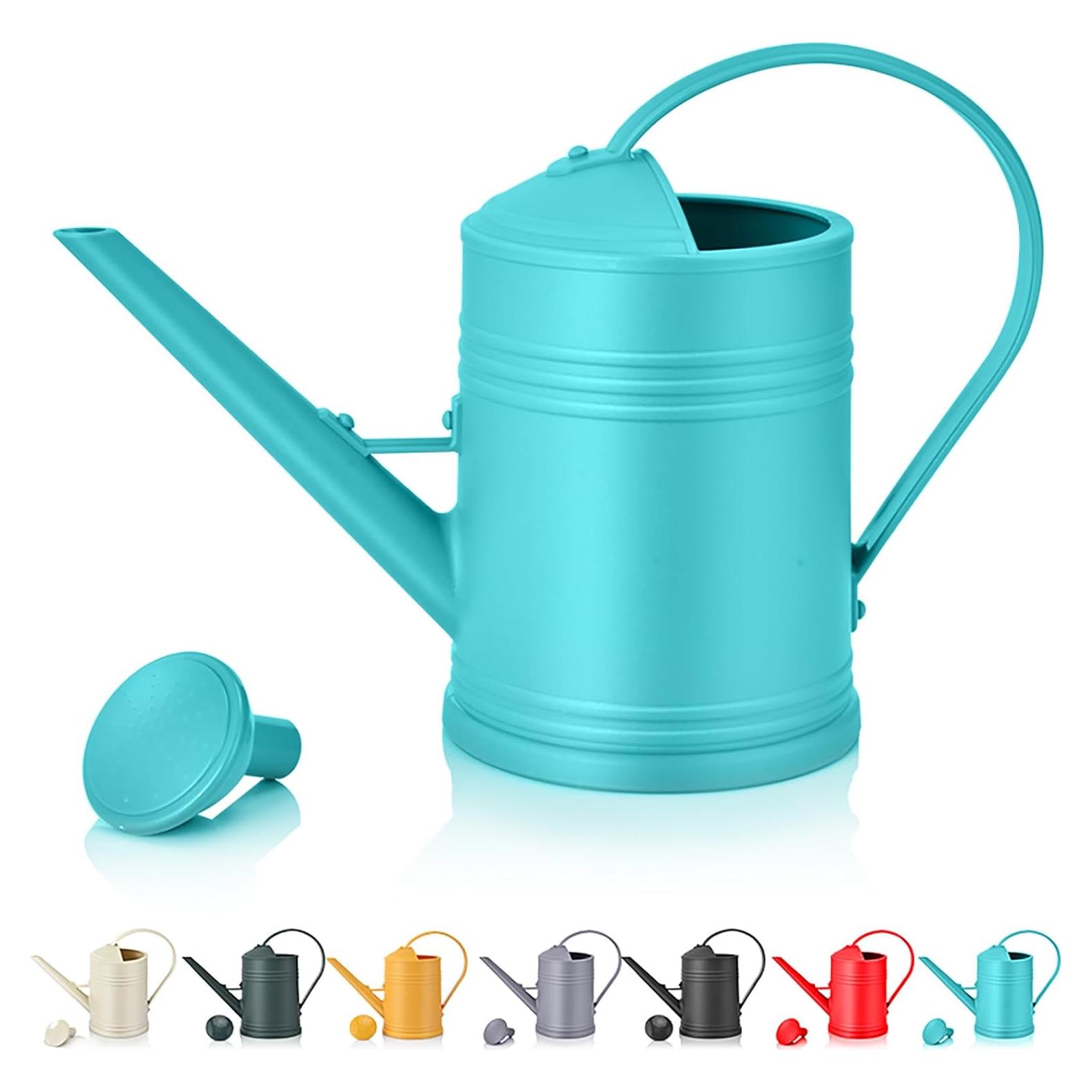 Regadera de Plástico OKREK 1.89L Azul para Plantas