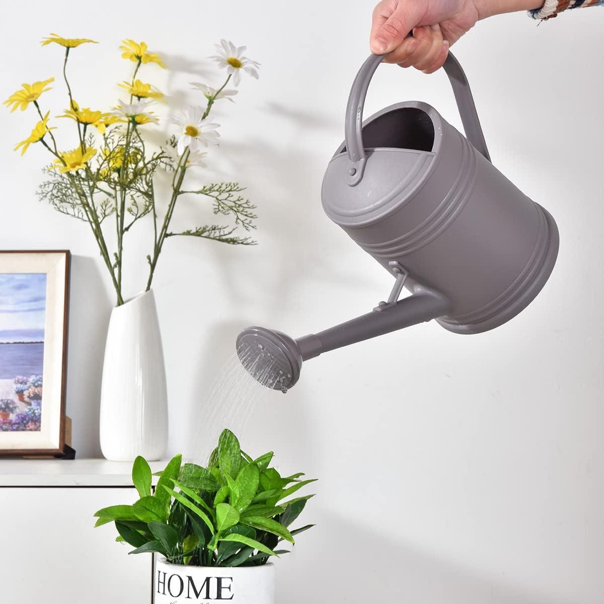 Regadera de Plástico OKREK 1.89L Azul para Plantas