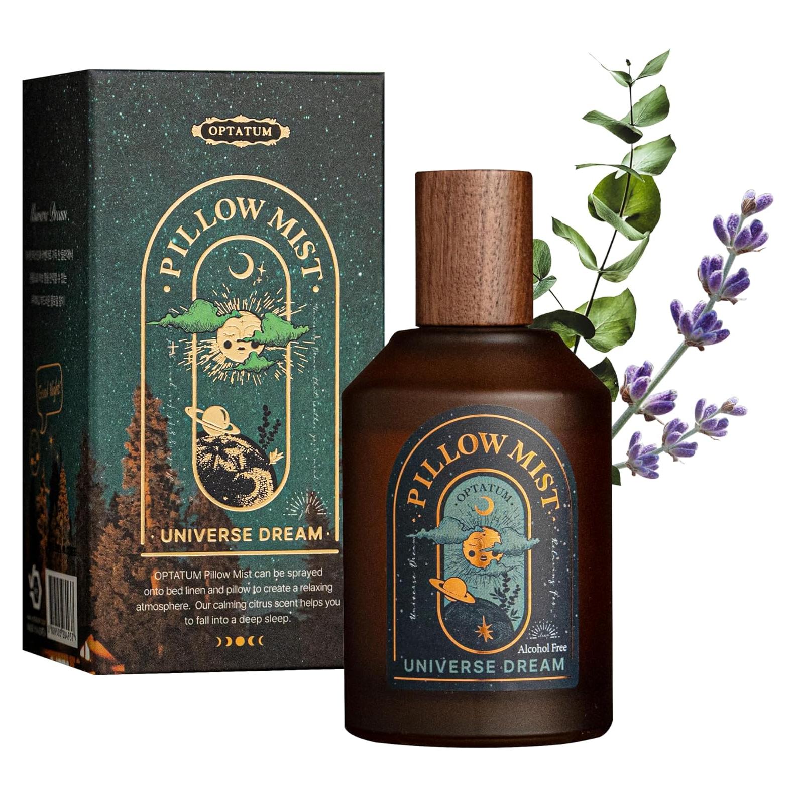 Rocío de Almohada OPTATUM - Spray Aromaterapia 330g - Sueño del Universo