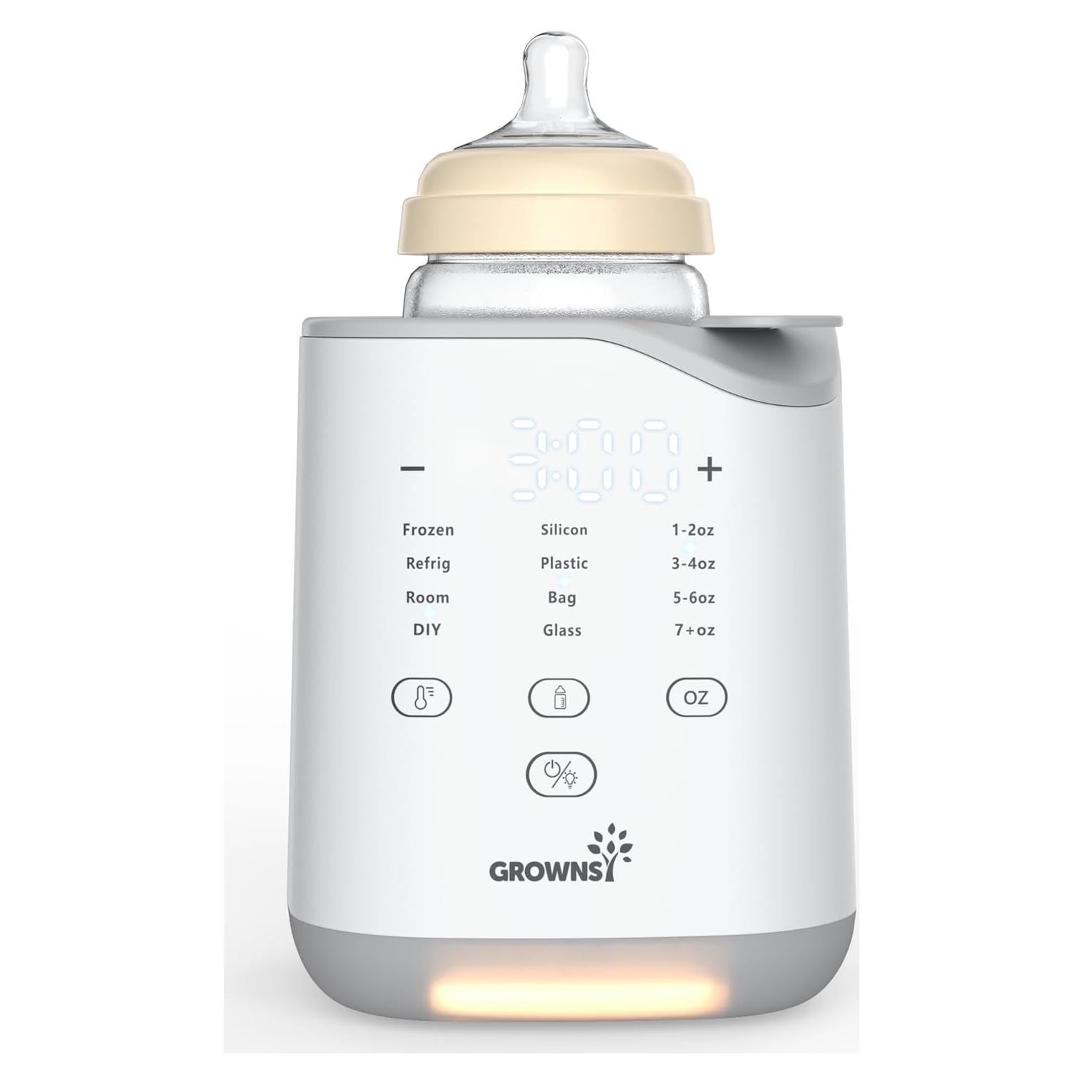 Calentador de Biberones GROWNSY 2025, Rápido y Multifuncional