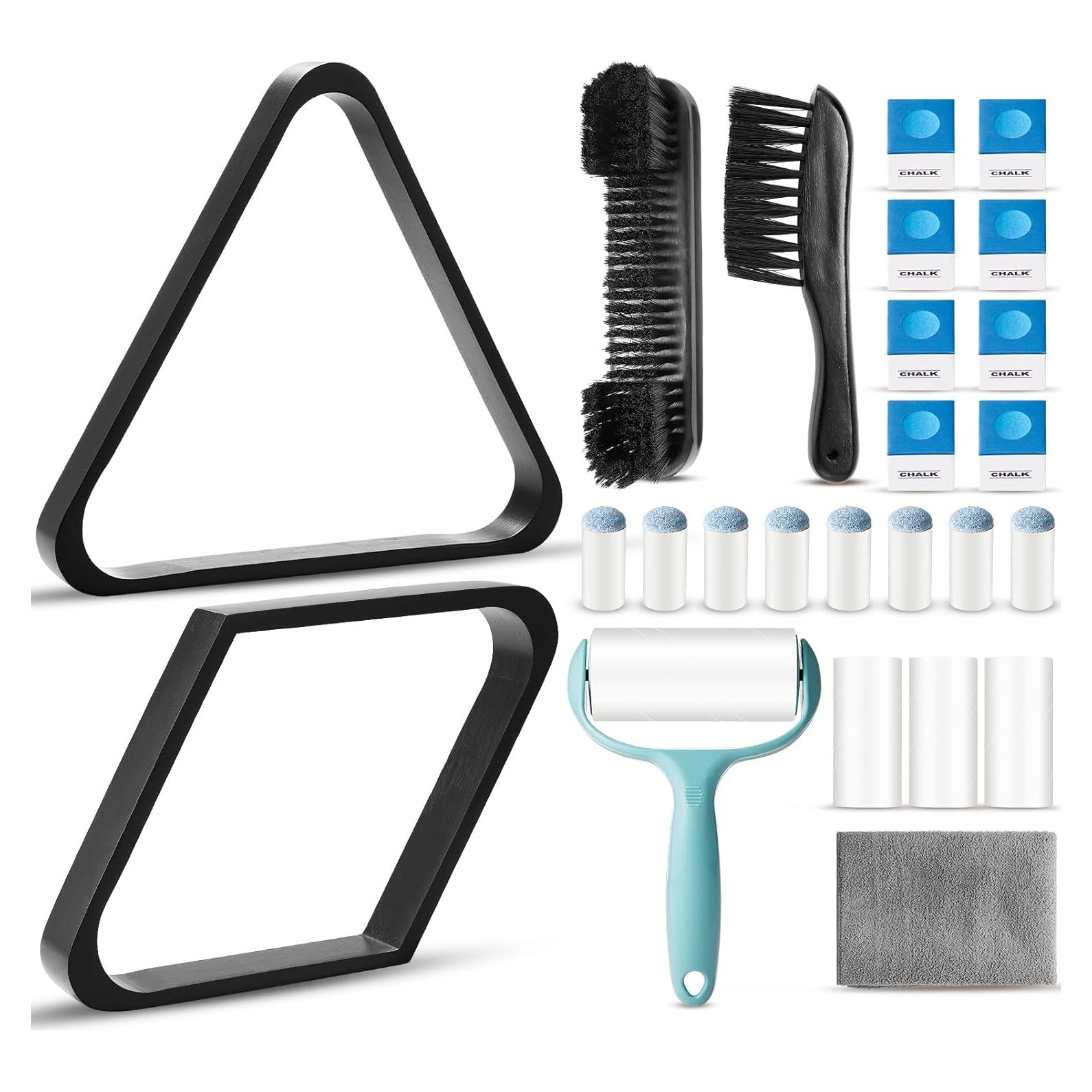 Conjunto de Accesorios para Billar ShinyRelief 22 Piezas