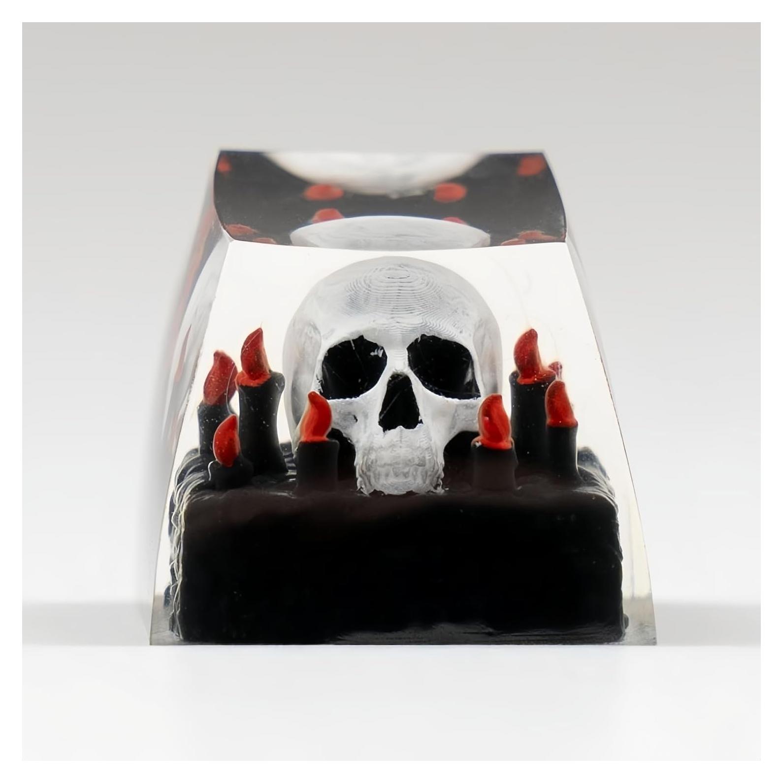 Tecla Artisan Calavera ULTRAEQUIP 1U Resina Hecha a Mano