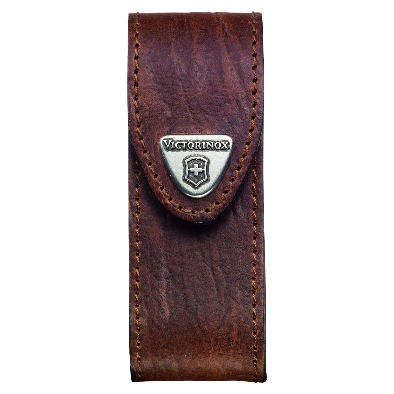 Funda de Cuero Victorinox para Cuchillos de Bolsillo Marrón