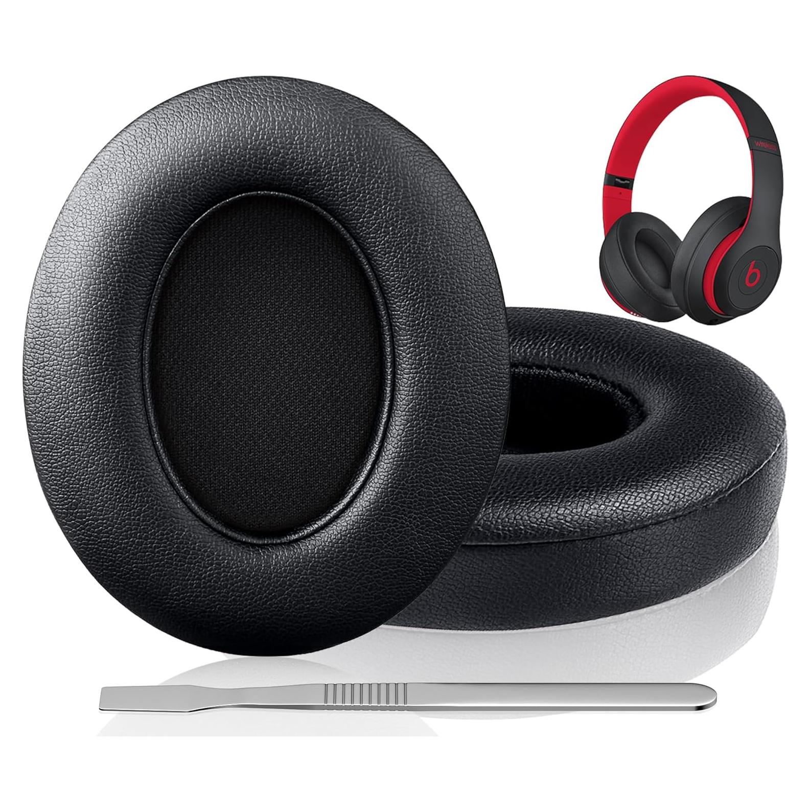 Almohadillas de Reemplazo FEYCH para Beats Studio 2 y 3 - Negro