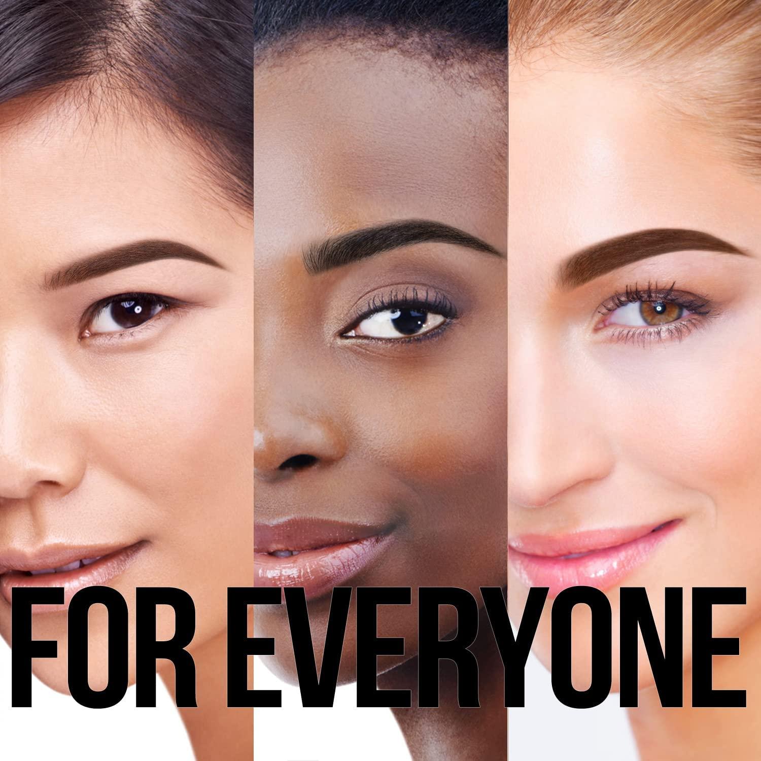 Kit de Sello de Cejas iMethod - Plantillas Reutilizables Marrón Oscuro