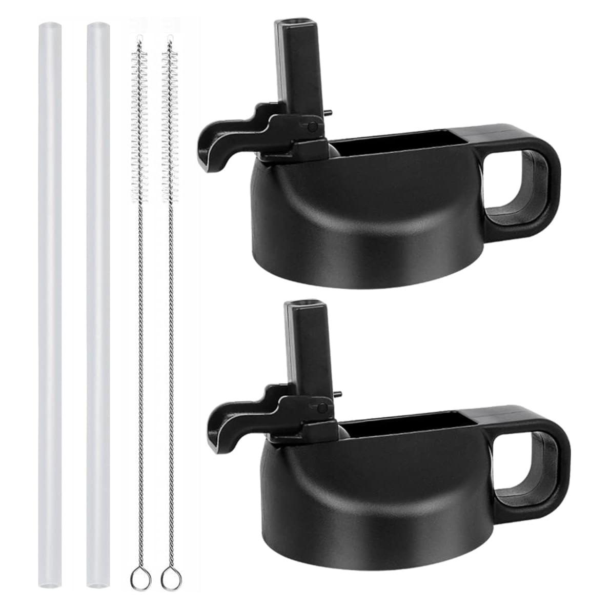 Tapa de Popote SYACOT para Botellas de Agua Boca Ancha 12-64 oz