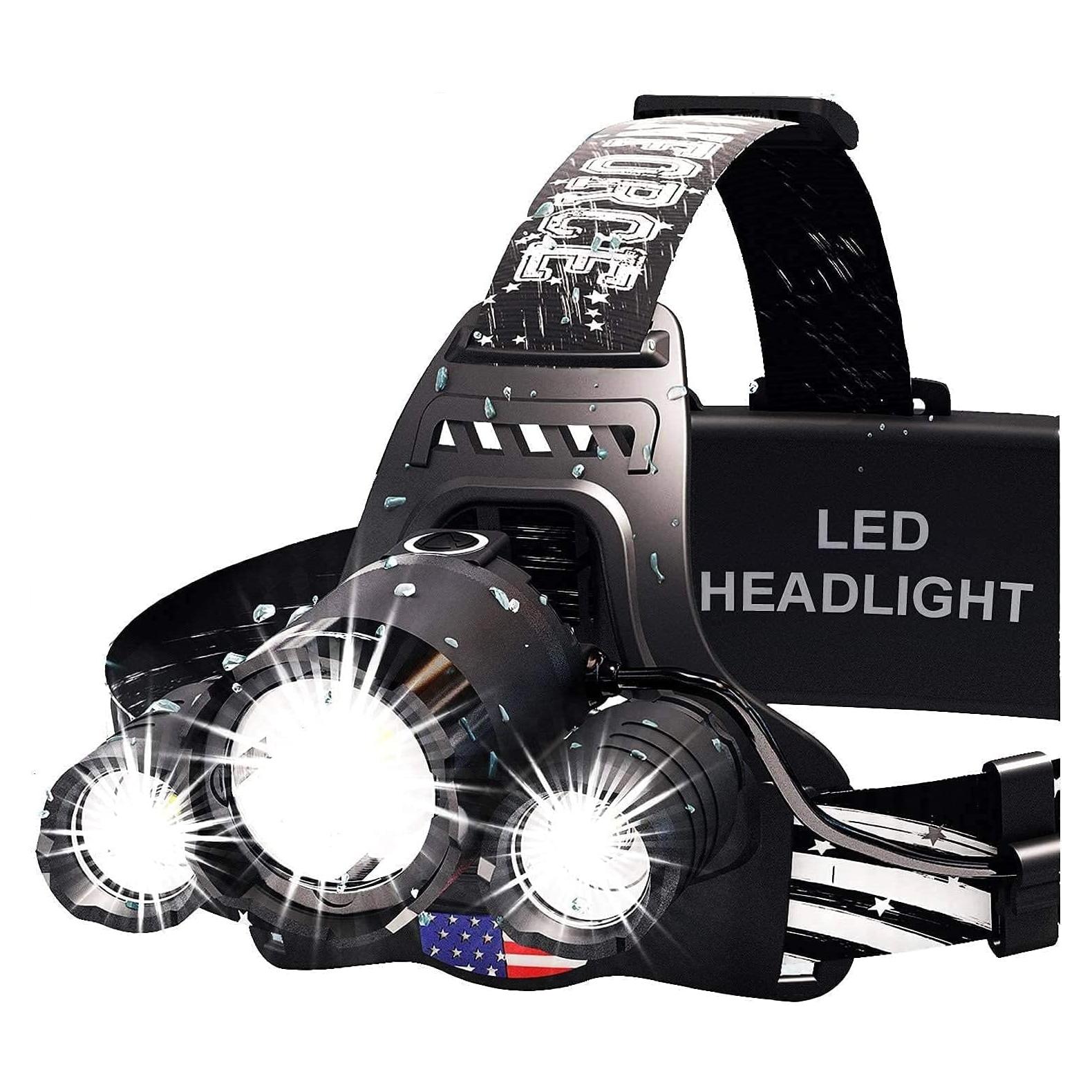 Linterna Frontal DanForce Bold-S 1080 Lúmenes LED Recargable