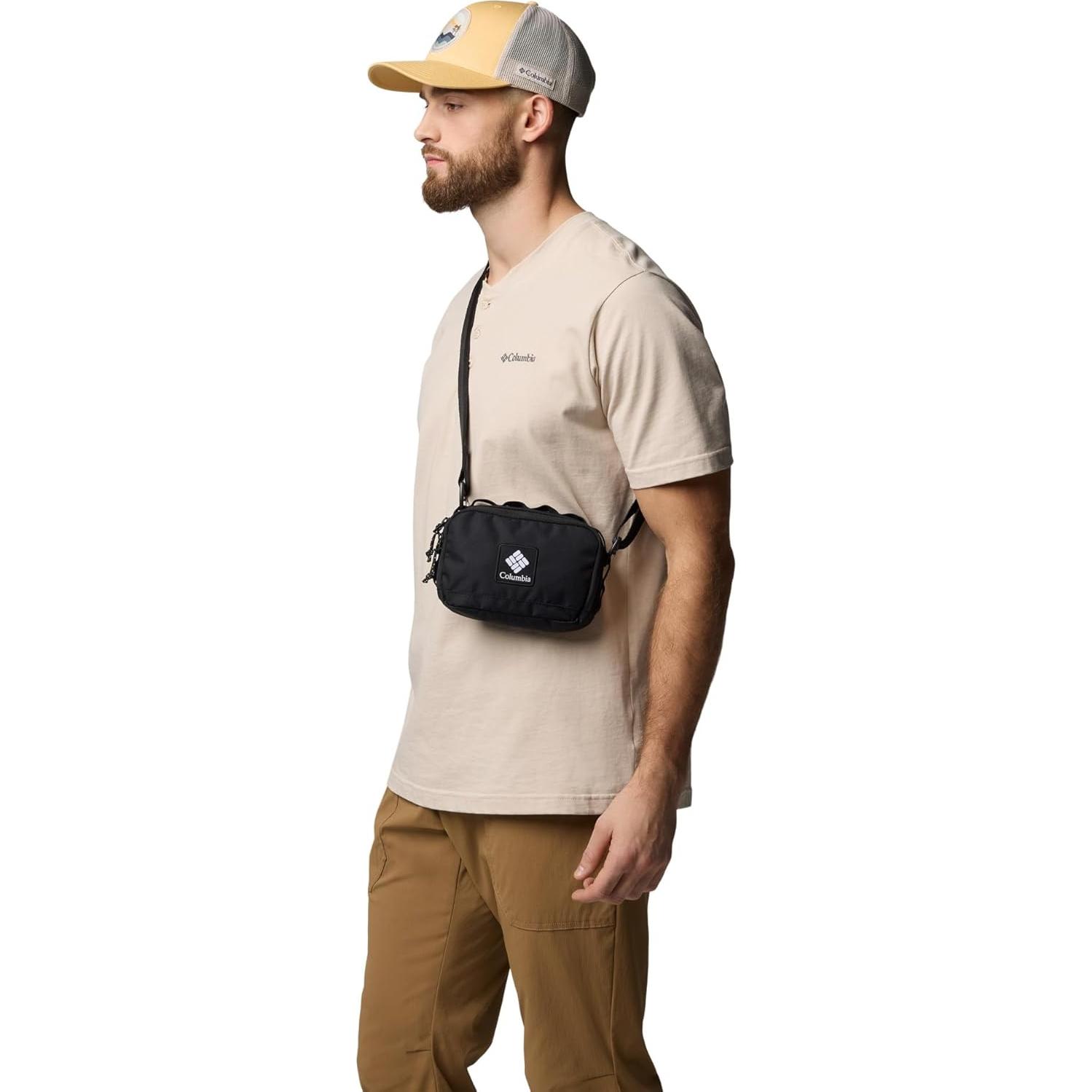 Mochila Columbia Unisex Negra con Correa Ajustable