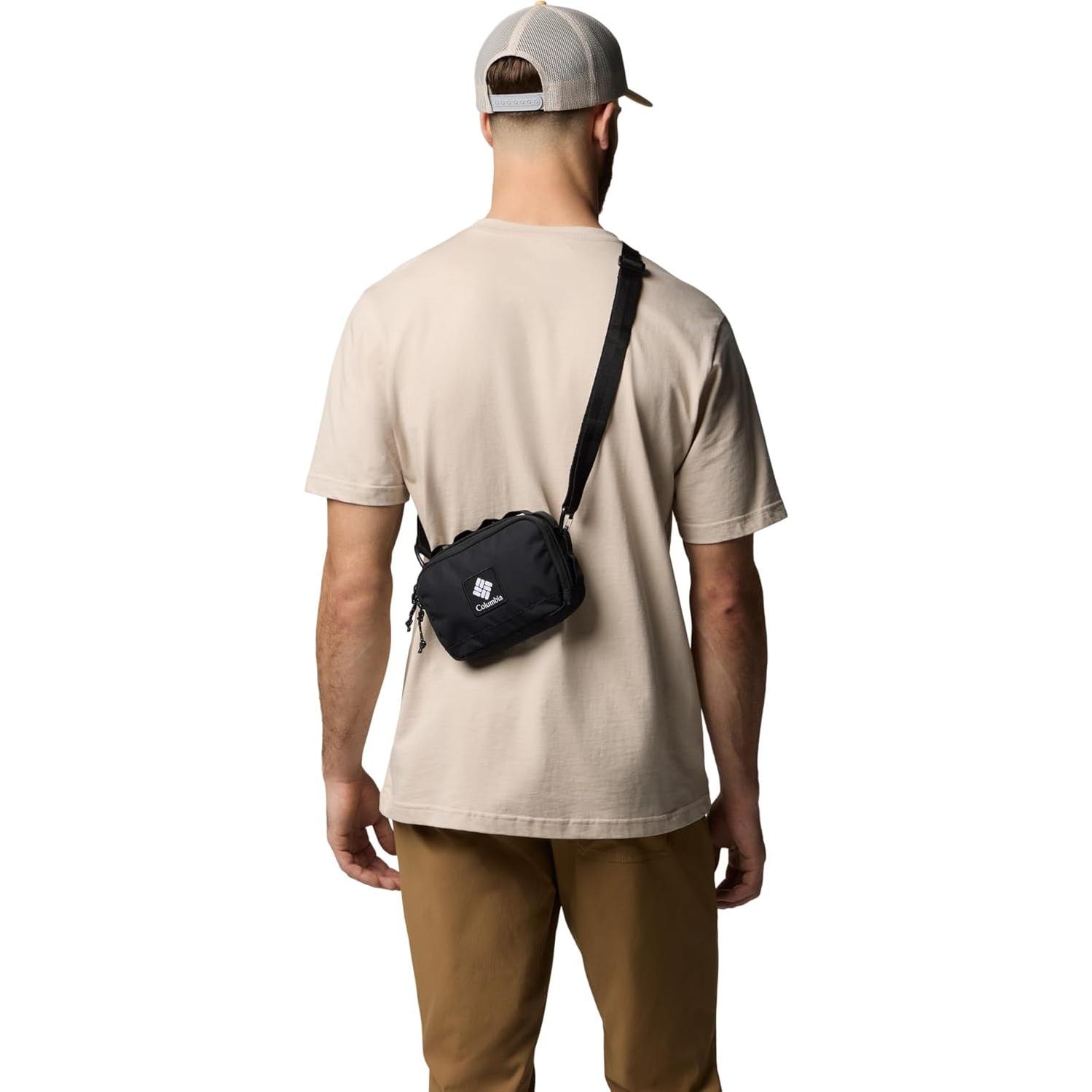 Mochila Columbia Unisex Negra con Correa Ajustable