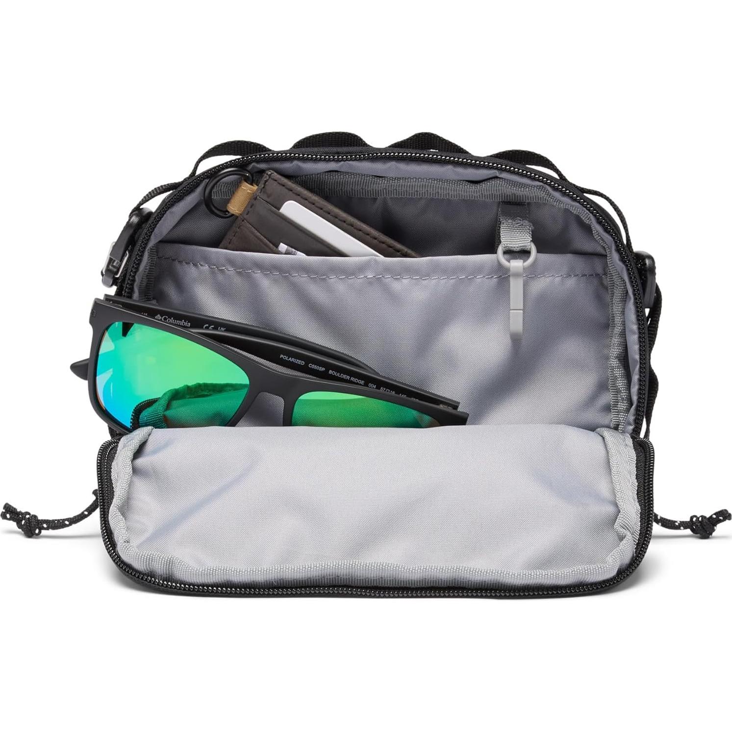 Mochila Columbia Unisex Negra con Correa Ajustable