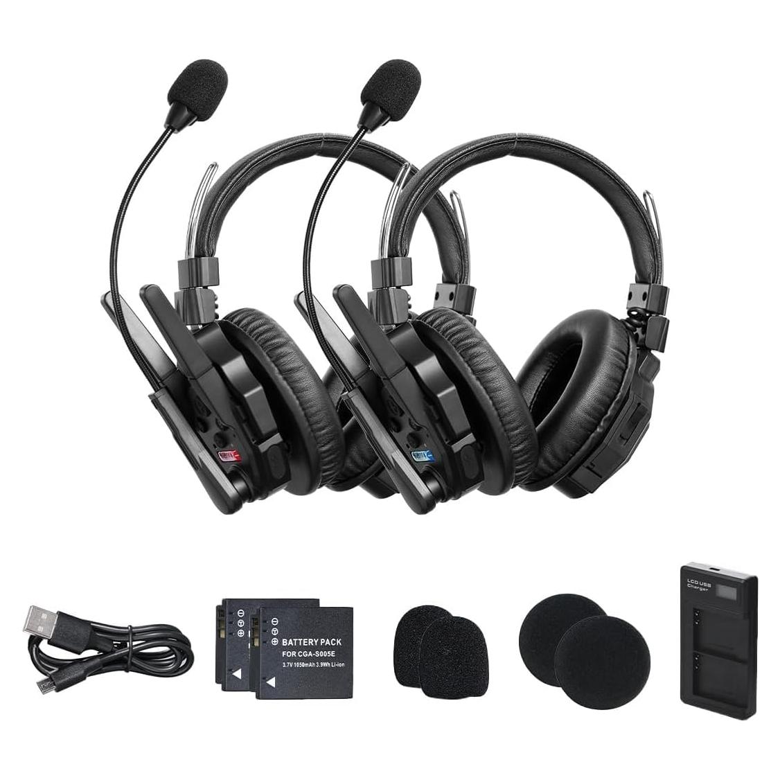 Auriculares intercomunicadores inalámbricos SYNCO Xtalk XMax2 500m