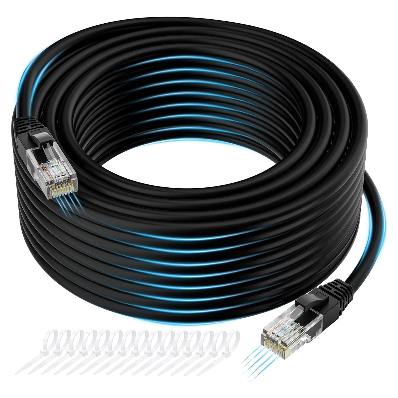Cable Ethernet Cat 6 Kxable 7.62 m Alta Velocidad RJ45