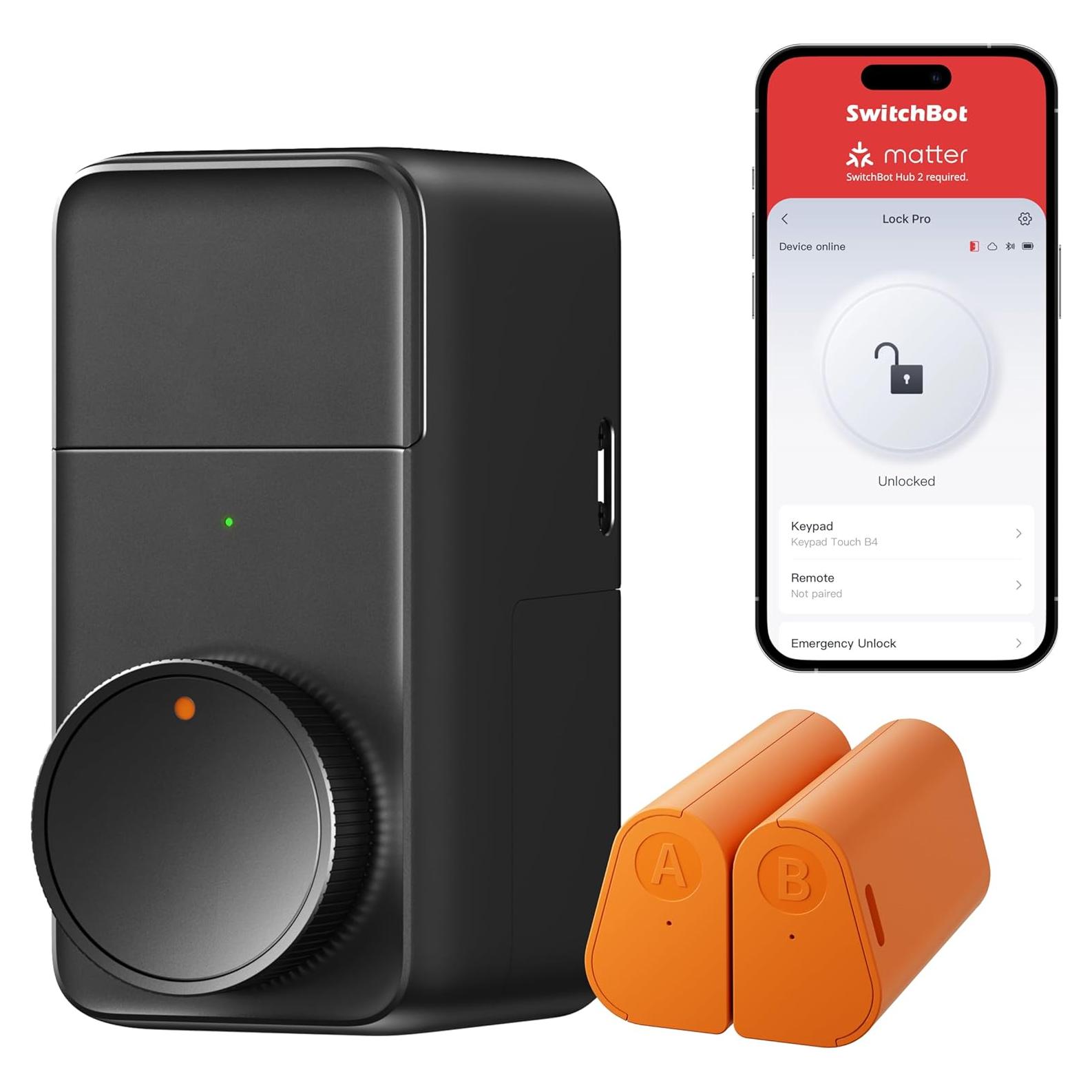 Cerradura Inteligente Pro SwitchBot + Batería Recargable