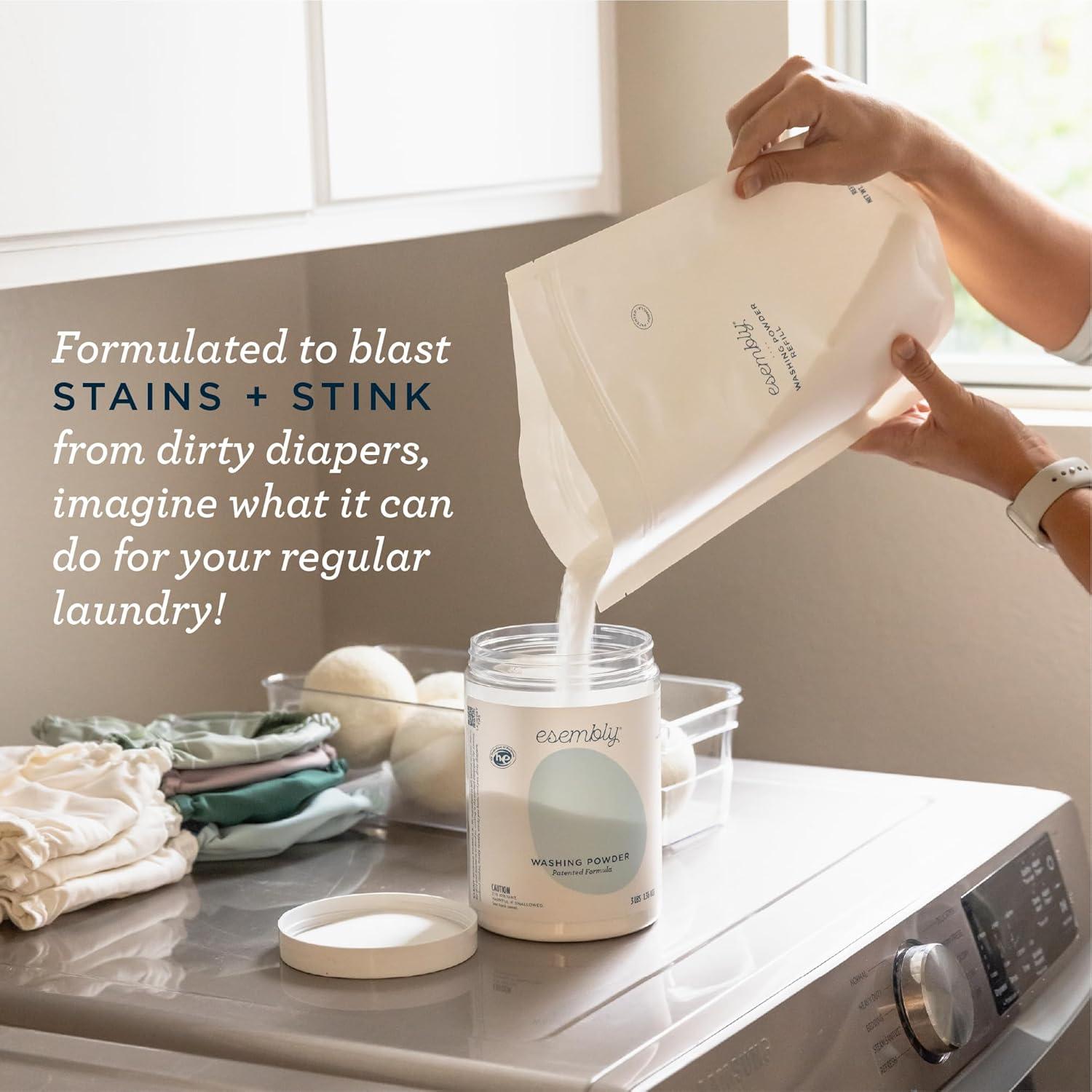 Detergente Esembly Polvo de Lavado 2.72 kg - Eco-Amigable