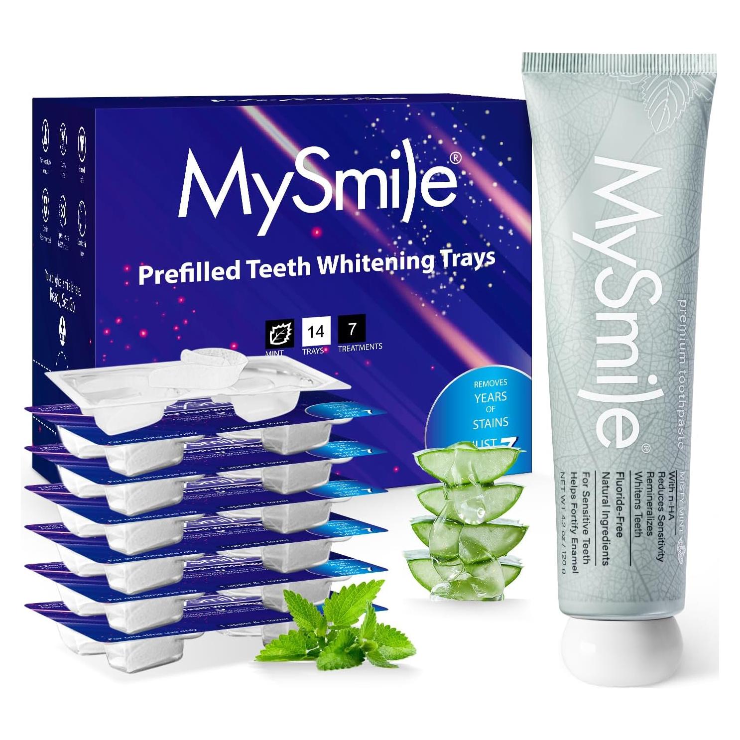 MySmile Kit Blanqueamiento Dental 14 Bandejas 12% Peróxido