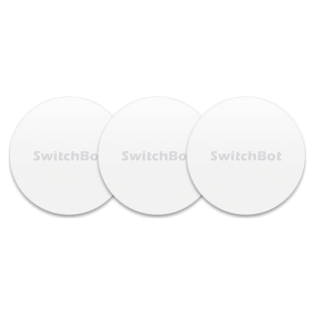 Etiquetas NFC SwitchBot 3PCS 30mm NTAG216 para iOS y Android