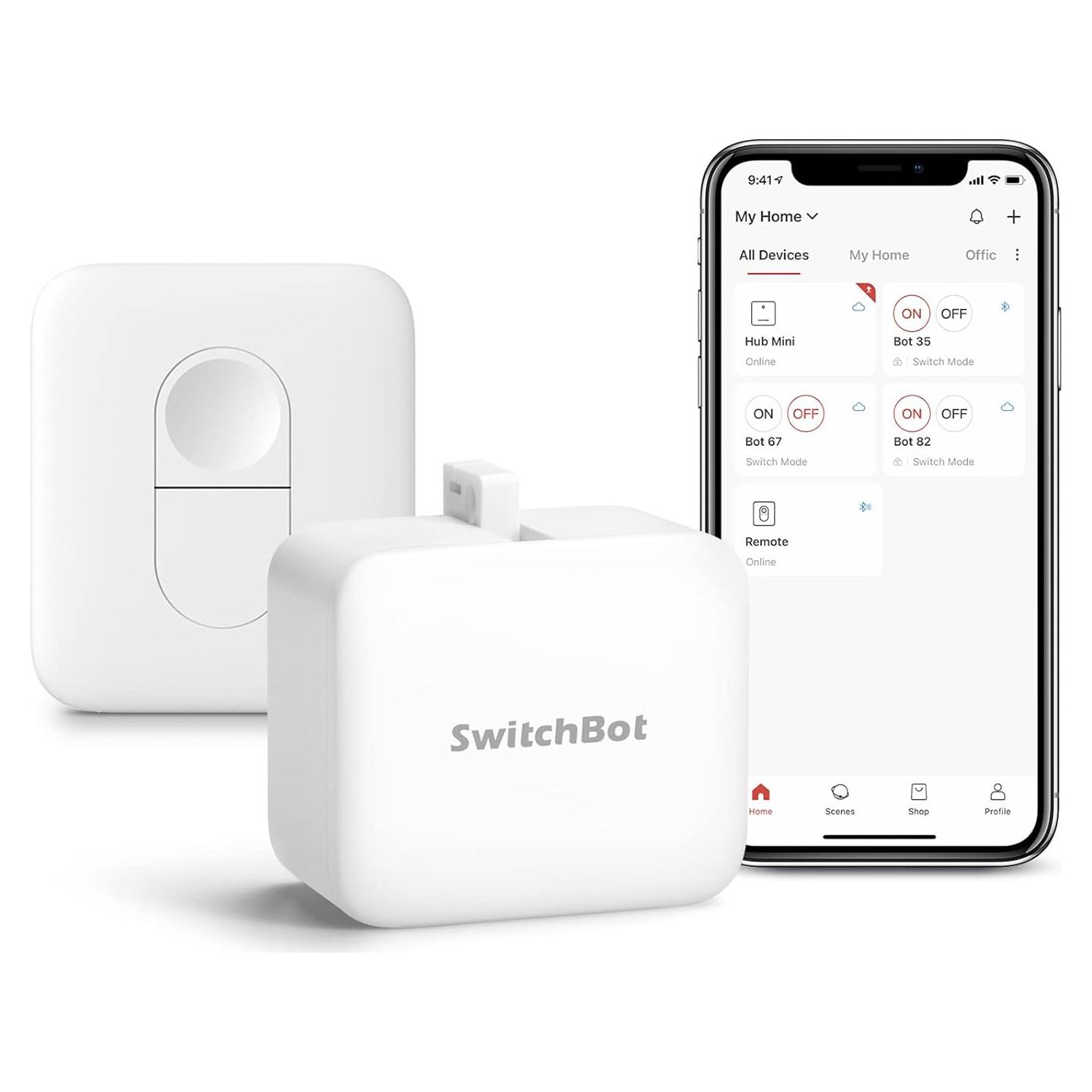 Interruptor Inteligente SwitchBot S1 - Control Remoto y APP