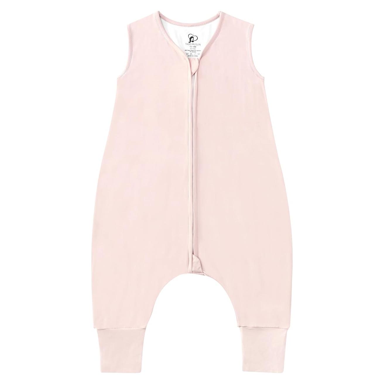 Saco de Sueño para Bebé TADO MUSLIN 6-12M 0.5 Tog Rosa Nube