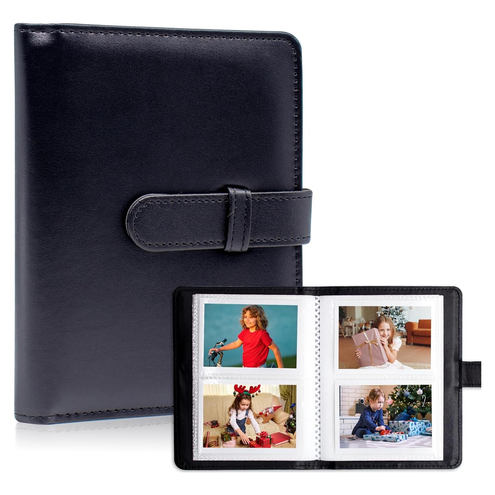 Álbum de Fotos Tugle para Fujifilm Instax Mini 64 Fotos Negro