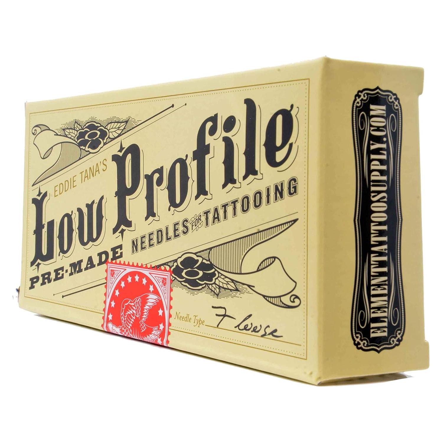 Cartuchos de Agujas de Tatuaje Element 7RS - 50 Unidades