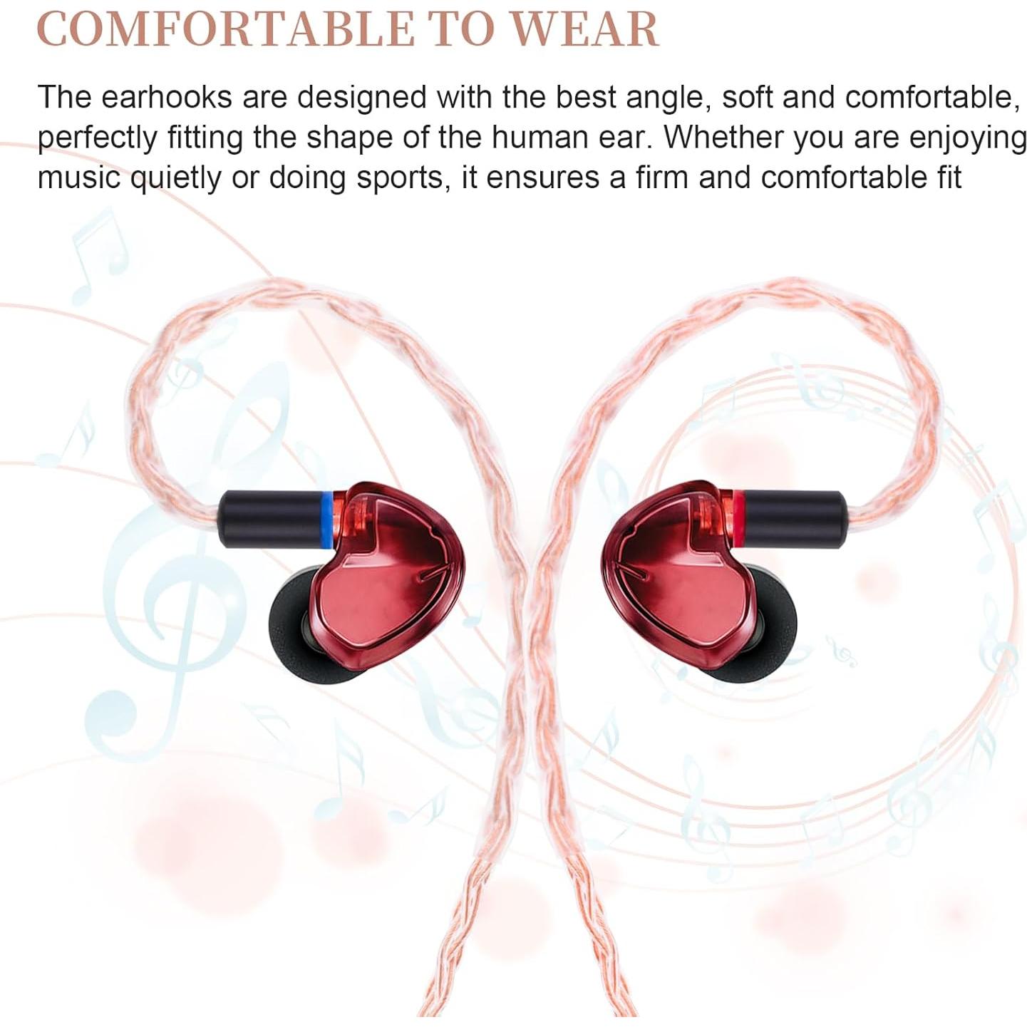 Cable de Reemplazo MMCX Gneinour para Auriculares Shure SE215 1.22m