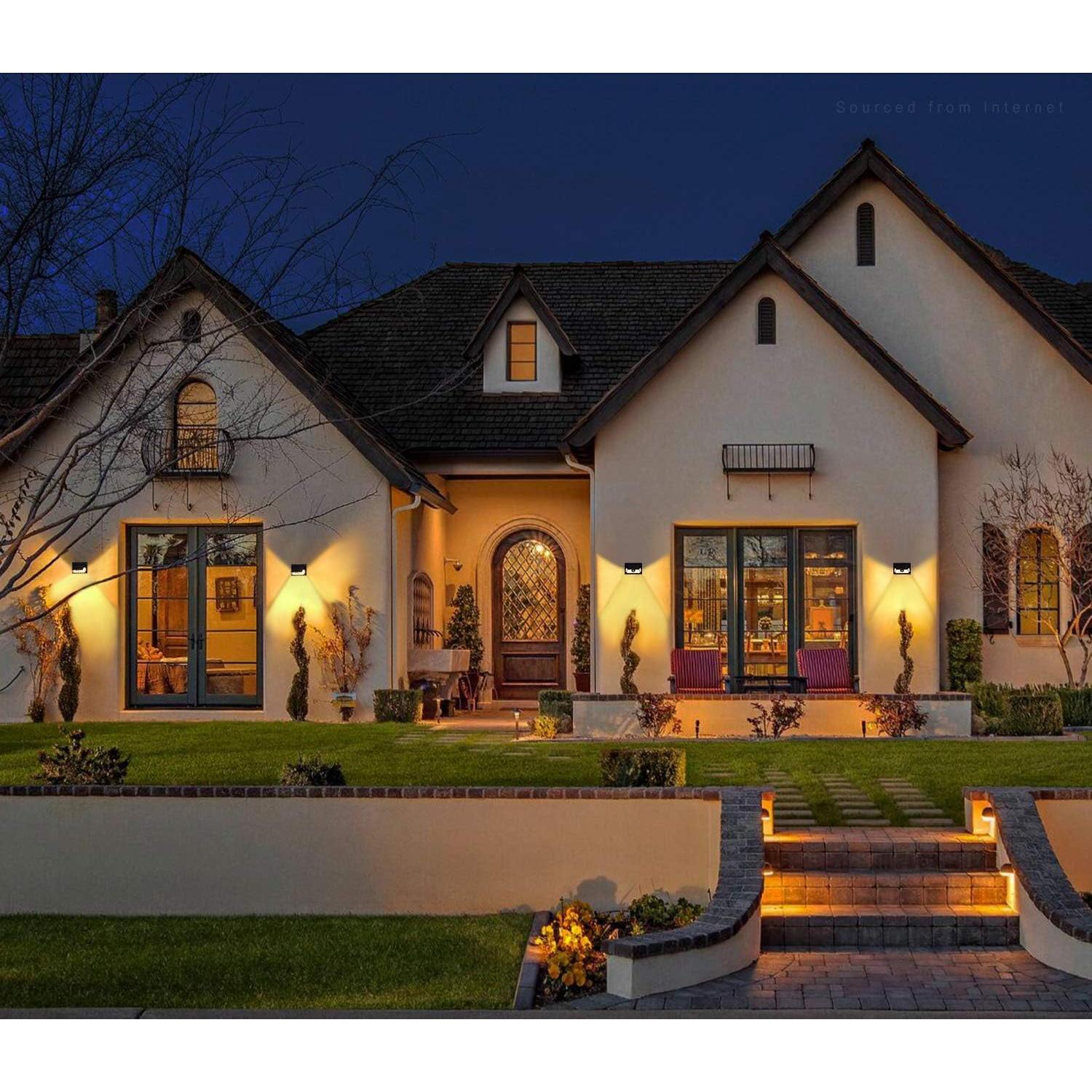 Luz de Seguridad Solar TORCHSTAR 58 LED 4 Modos IP65 Paquete de 2