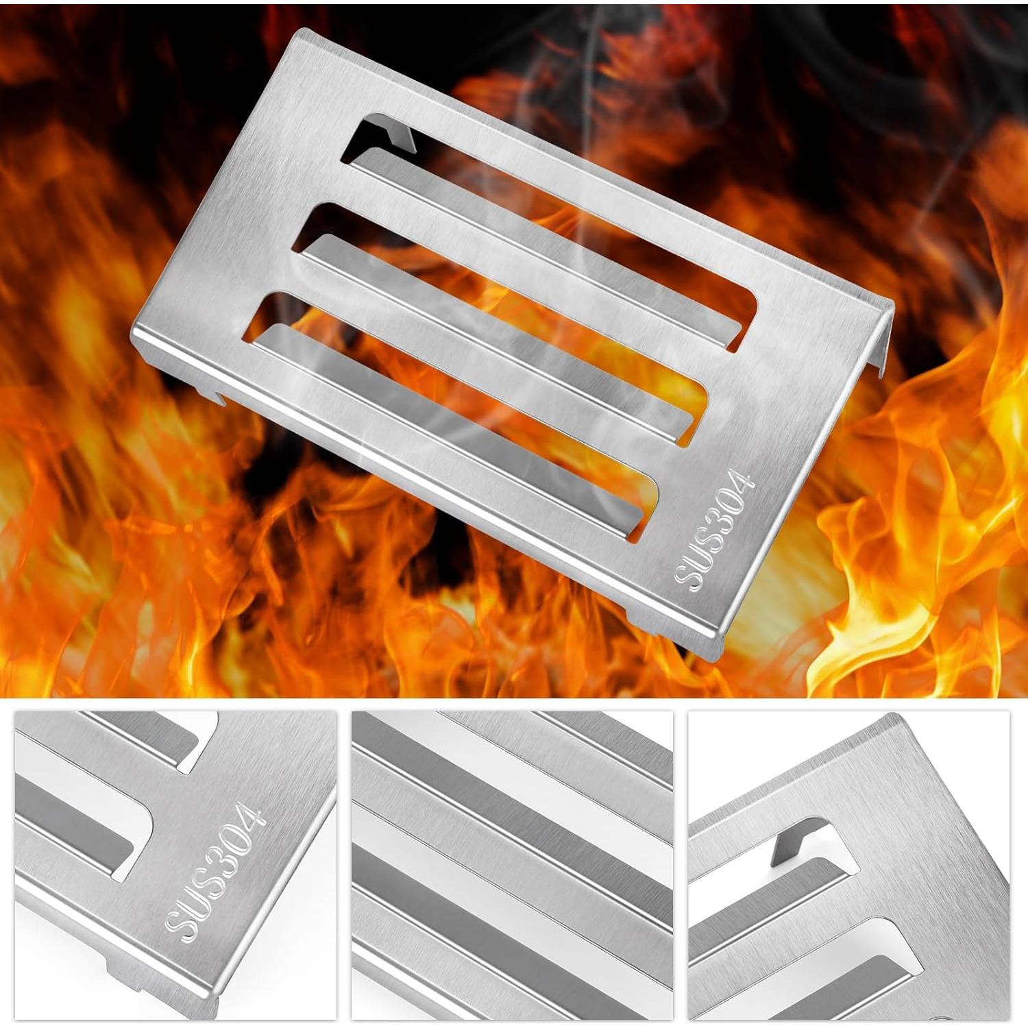 Deflector de Calor QuliMetal Acero Inoxidable para Weber Spirit II