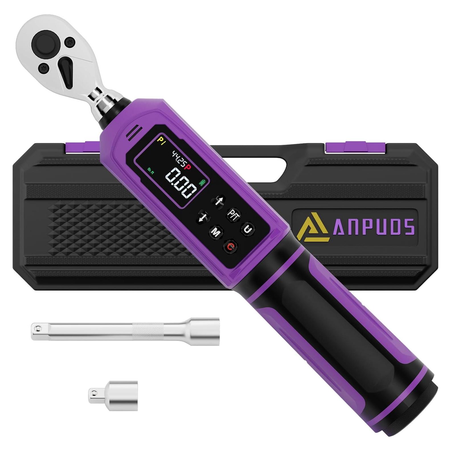 Llave de Torque Digital ANPUDS 3/8" 0.9-60 Nm Precisión ±1%