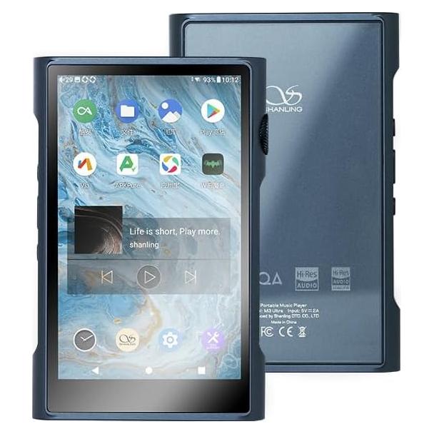 Reproductor MP3 SHANLING M3U Bluetooth WiFi Hi-Res 4.2" Azul
