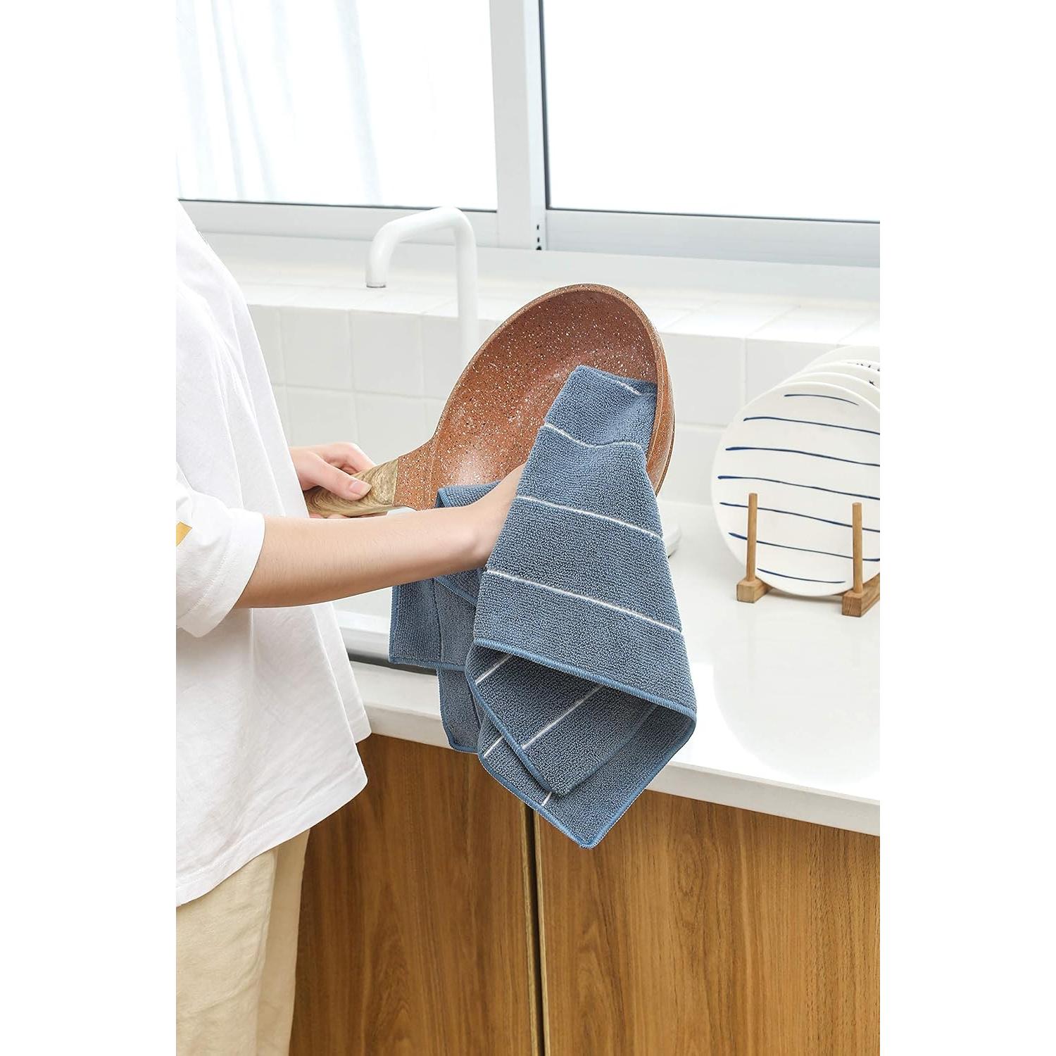 Toallas de Cocina Microfibra HYER KITCHEN 8 Unidades 66x46cm