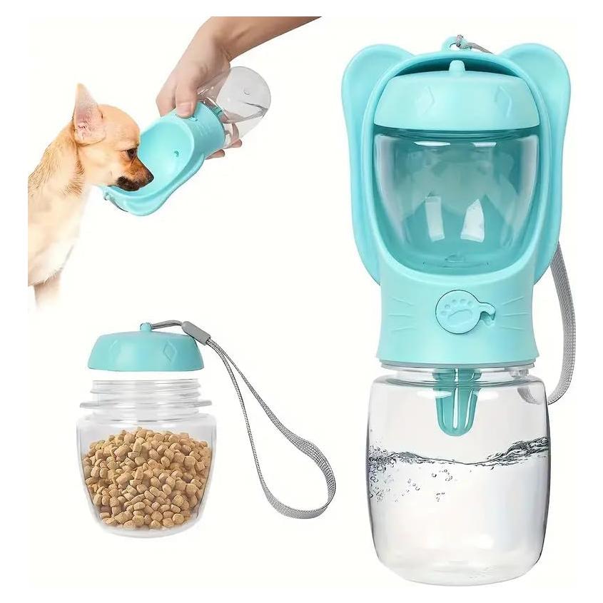 Botella de Agua para Perros ZHEJIANG 350 ml Portátil a Prueba de Fugas