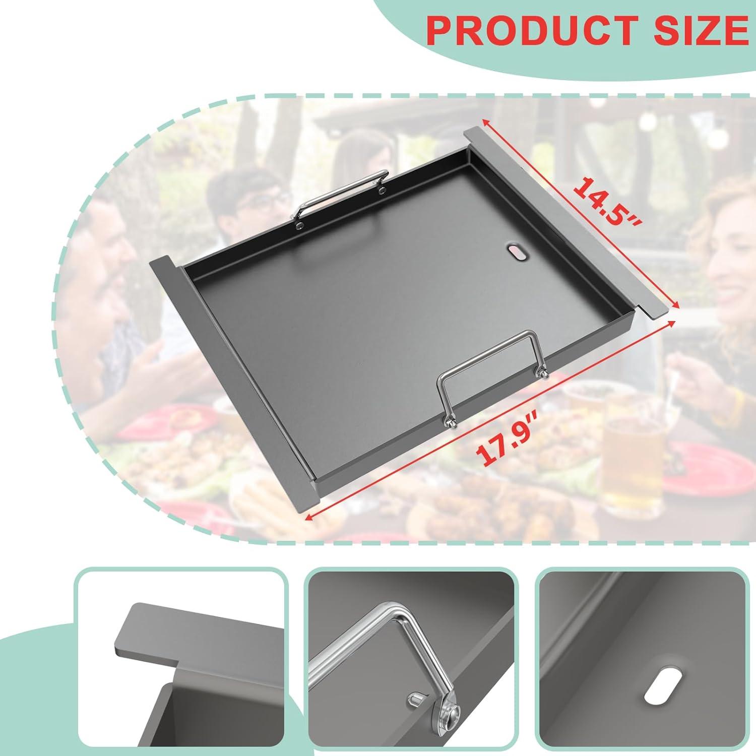 Plancha de Acero al Carbono 45.7x36.8cm para Parrillas Blaze