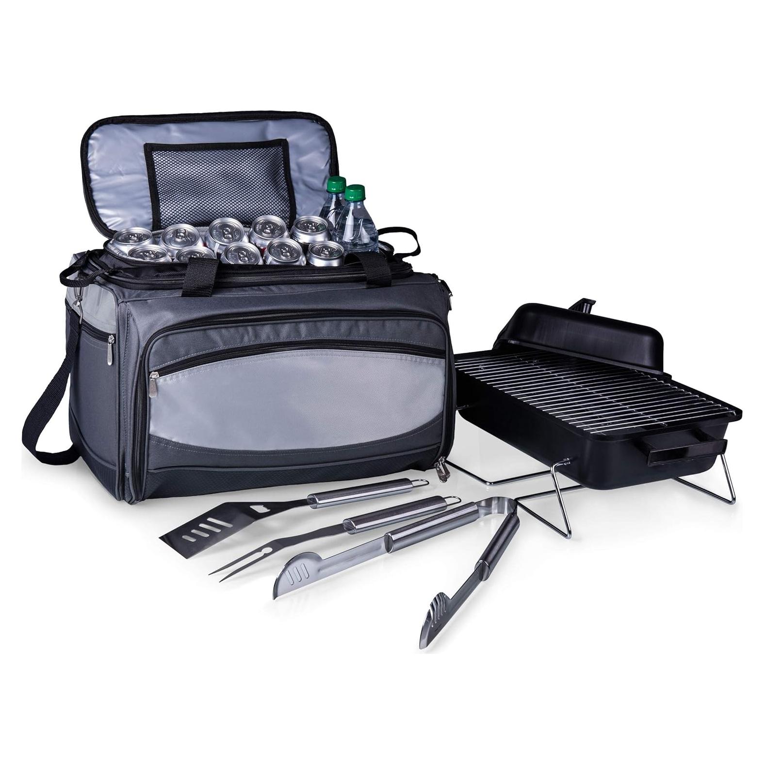 Set BBQ Portátil Oniva Buccaneer con Enfriador y Herramientas