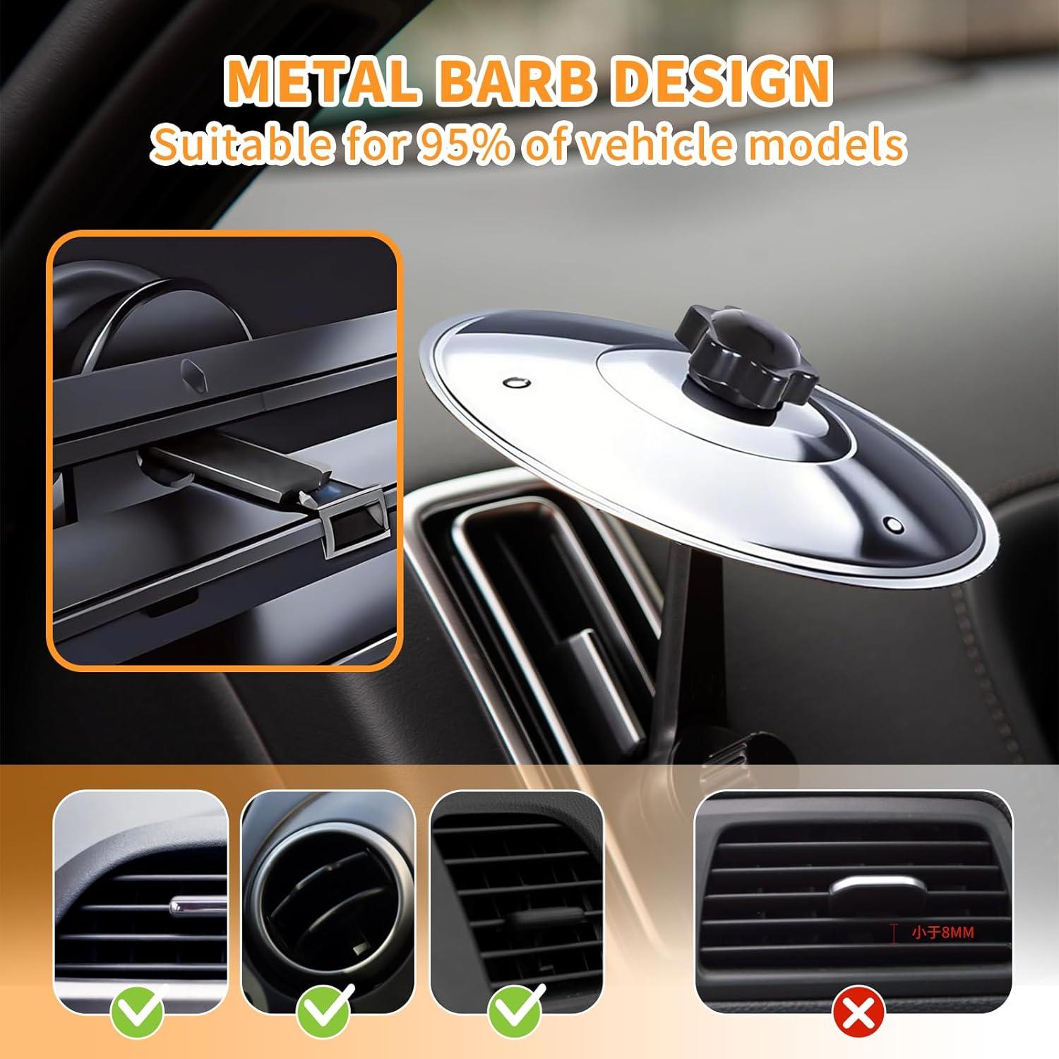 Cymbal de coche ZERIKWON - Accesorio de entretenimiento plata