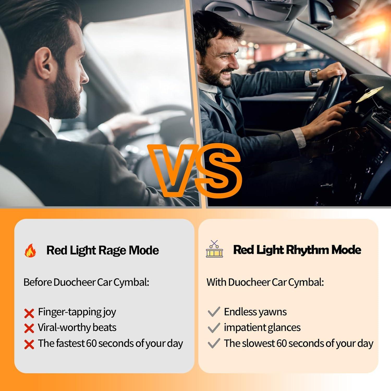 Cymbal de coche ZERIKWON - Accesorio de entretenimiento plata