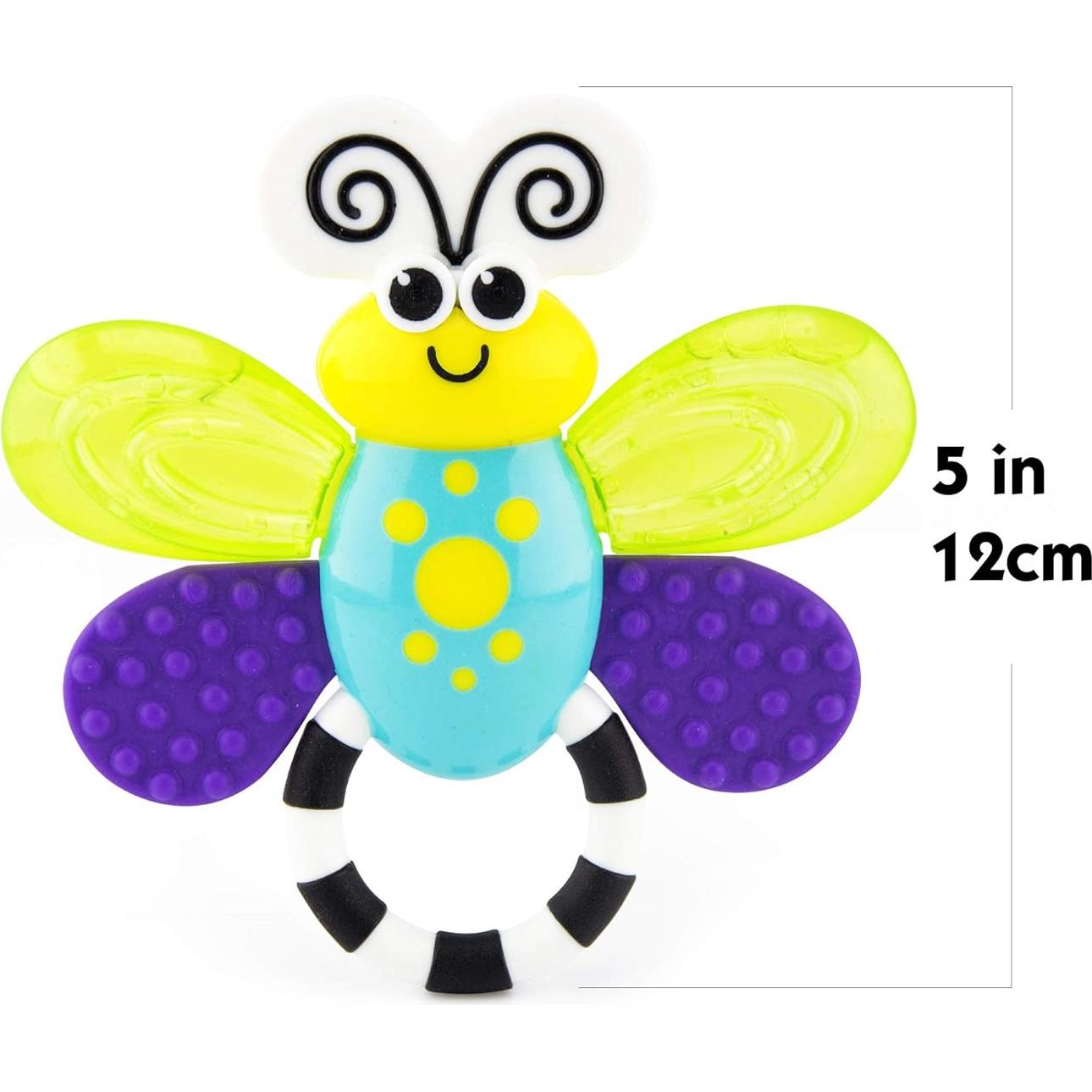 Mordedor Sassy Flutterby 1 Cuenta Texturas Refrescantes