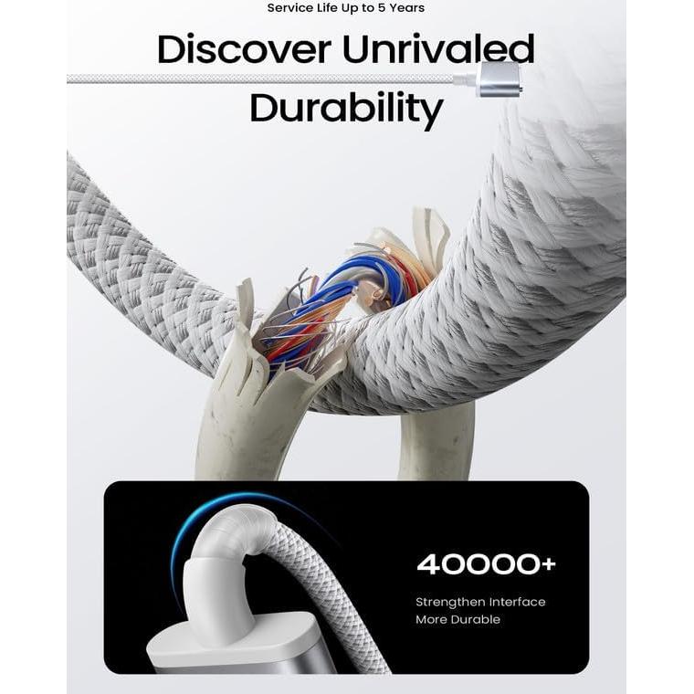 Cable Magnético USB-C 140W LISEN 2.01m para MacBook