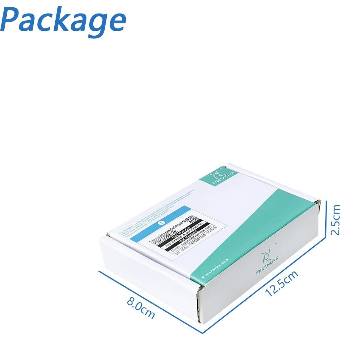 Adaptador M.2 NVMe Freenove para Raspberry Pi 5 con SSD 128GB