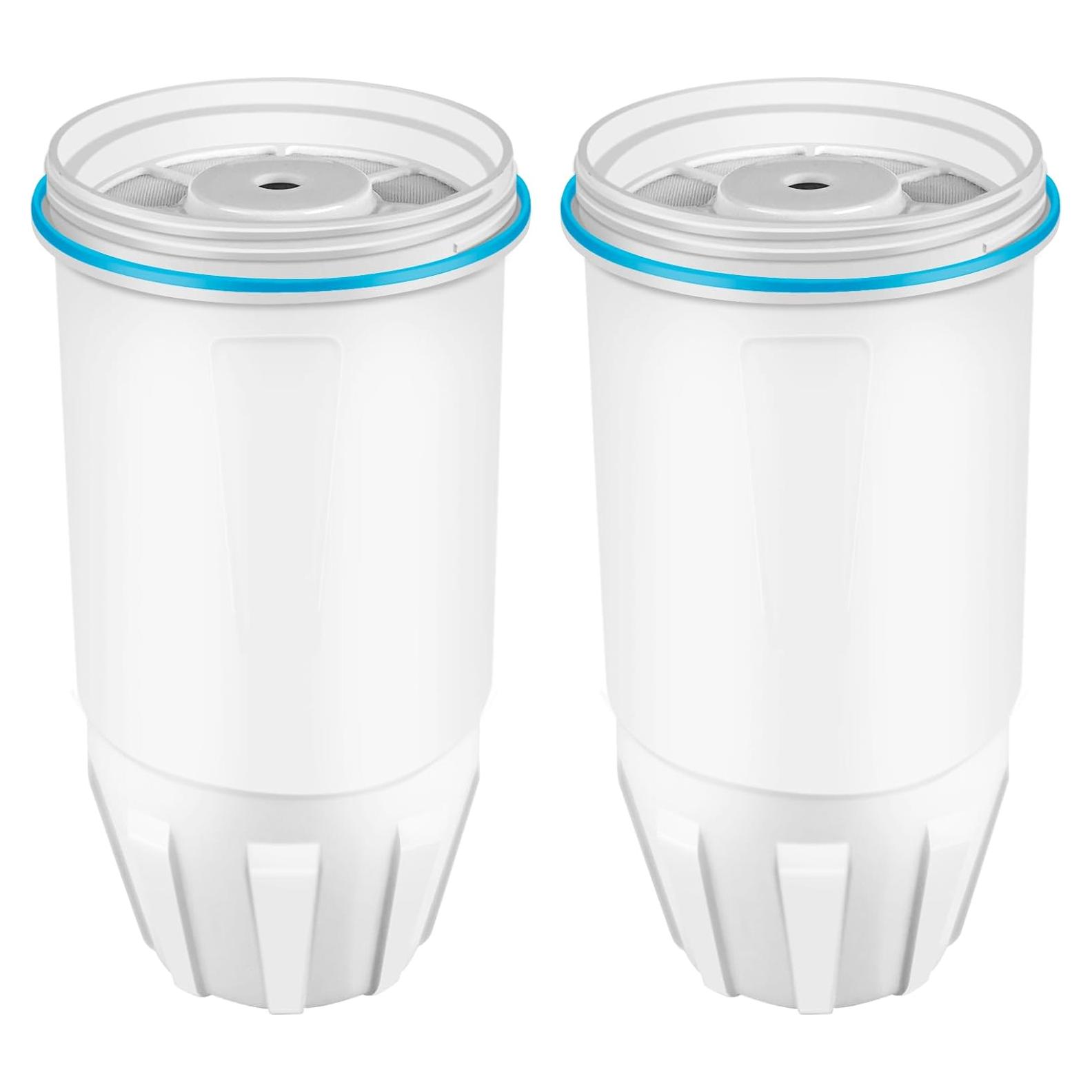 Filtro de Agua Reemplazo APPLIANCEMATES para Jarras y Dispensadores, 2 Unidades