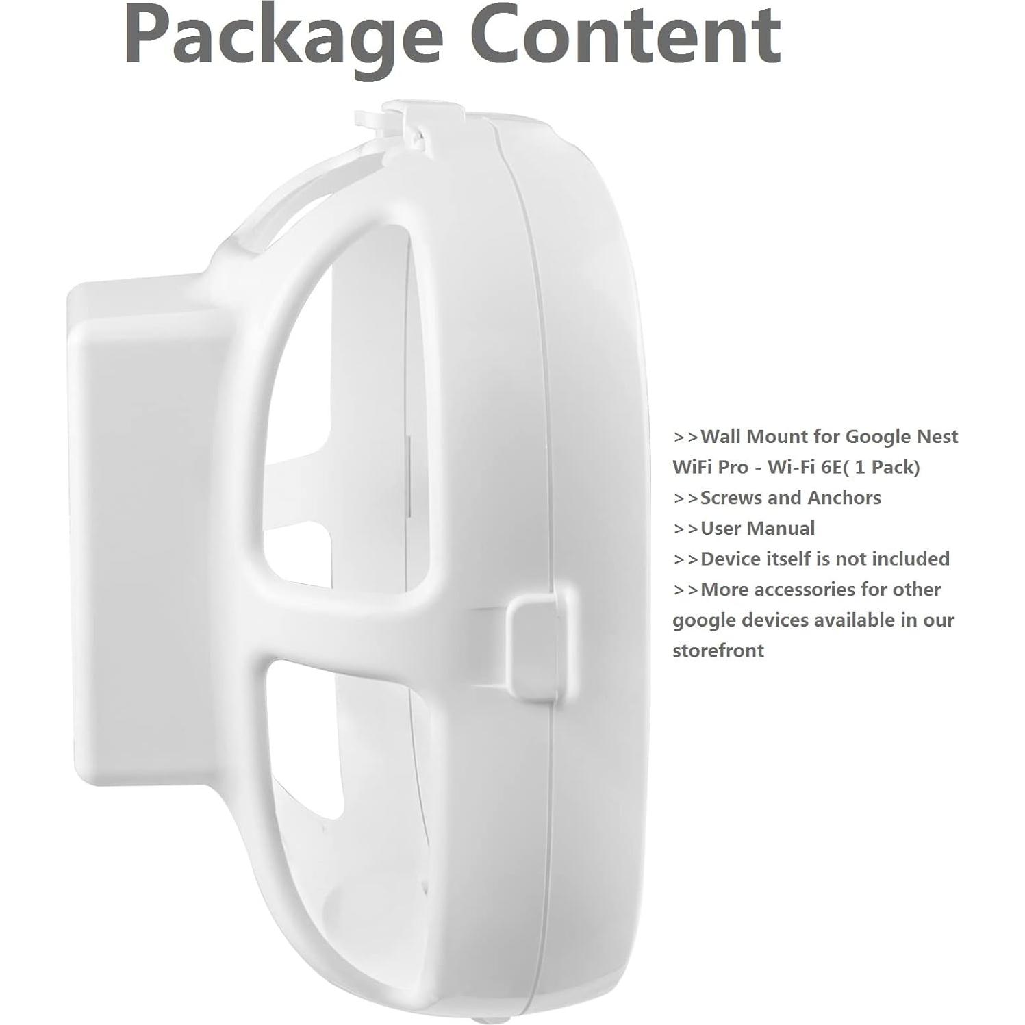 Soporte de Pared OkeMeeo para Google Nest WiFi Pro 6E