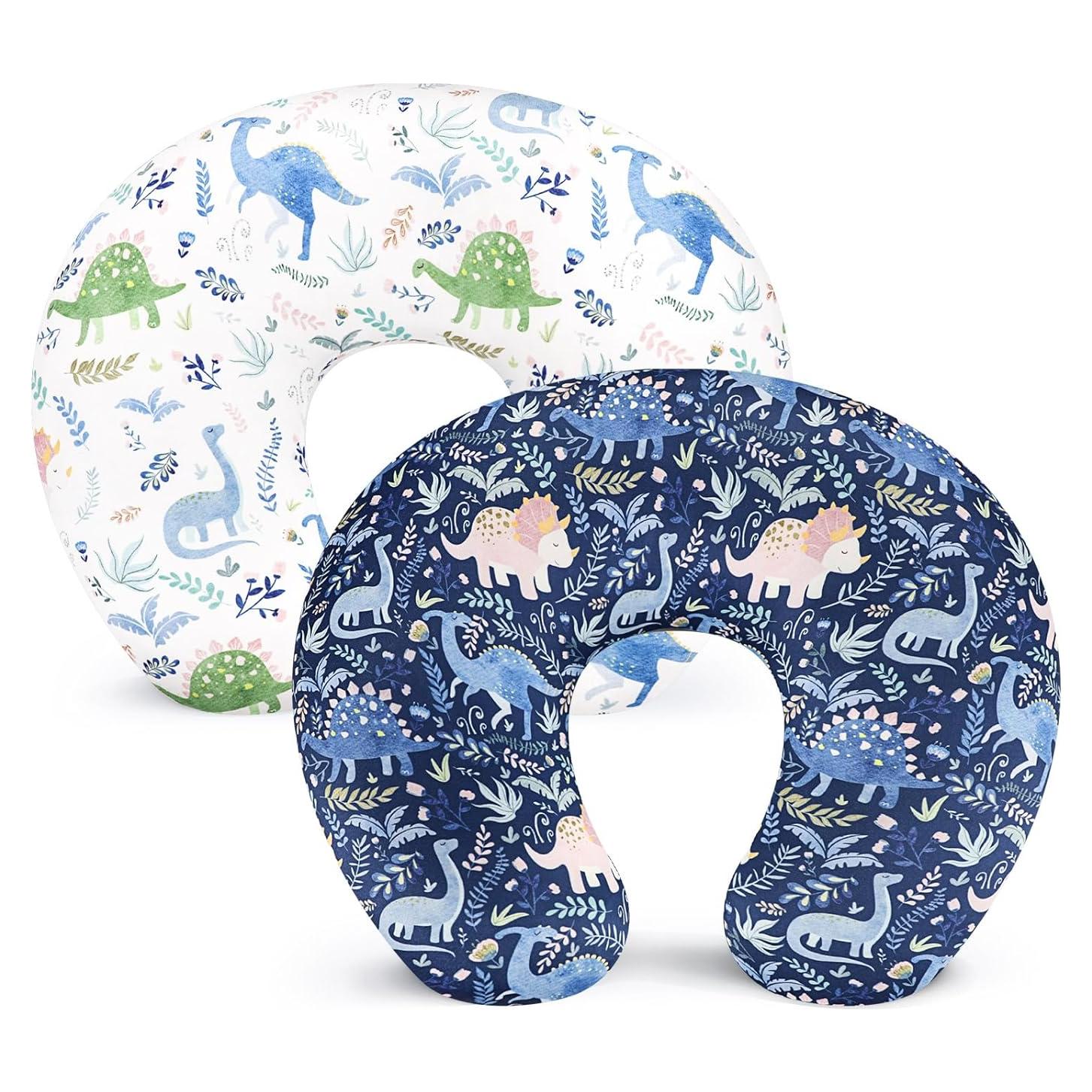 Funda de Almohada de Lactancia Pea Pod 2 Piezas Dinosaurio