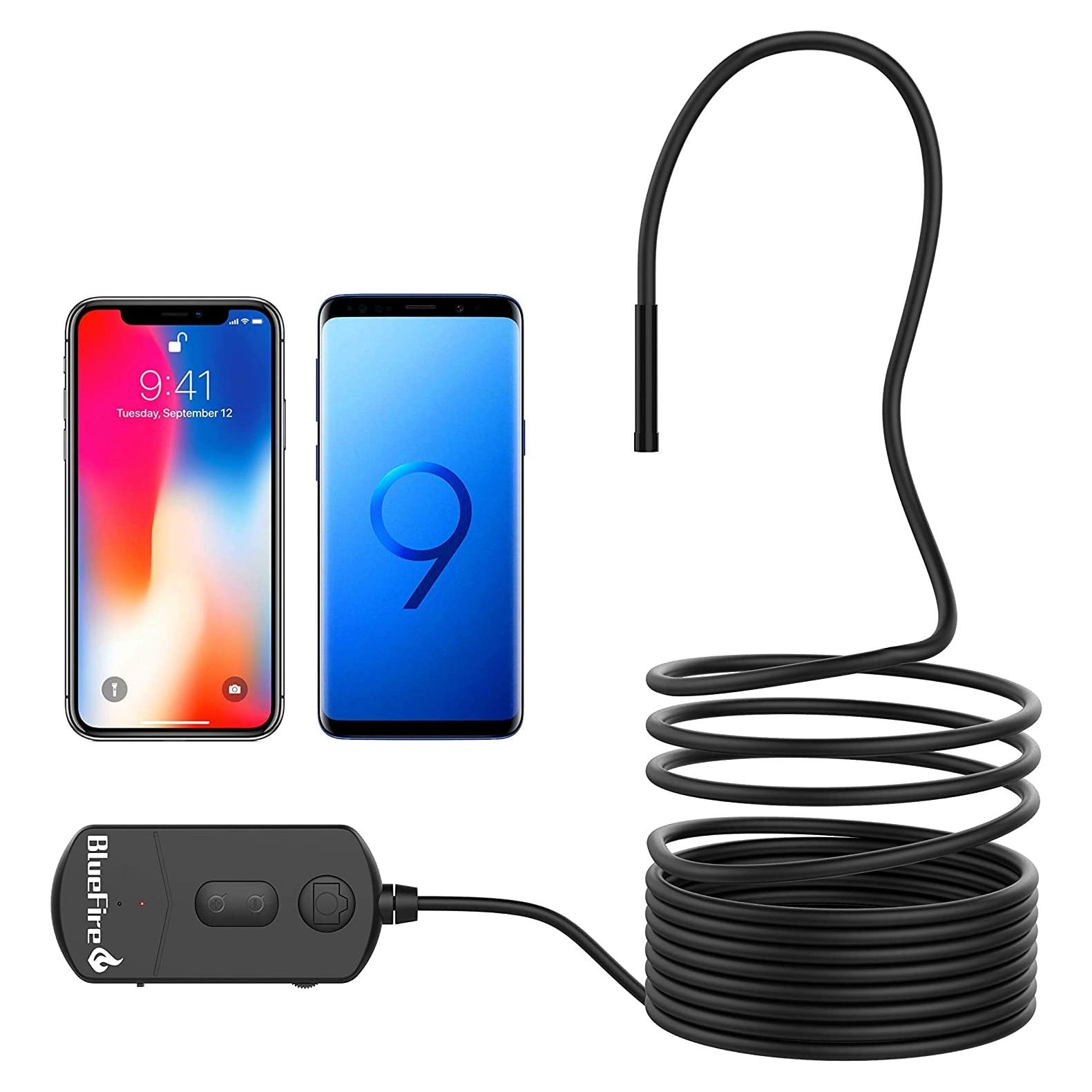 Cámara de Inspección WiFi BlueFire 1080P 1.49m 5.5mm