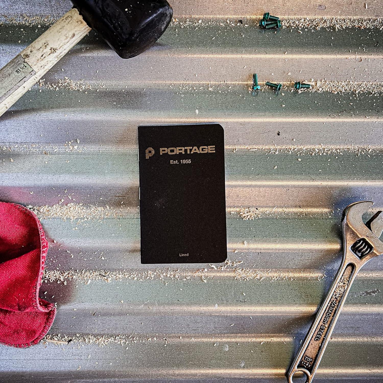 Cuaderno Portage Pequeño con Cuadrícula de Puntos - 6 Unidades