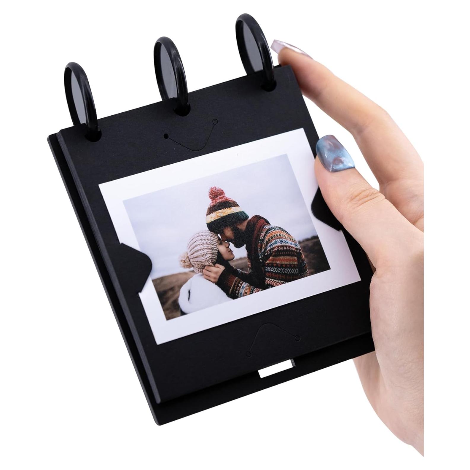 Álbum de fotos Kivsty para Fujifilm Instax Mini - Negro